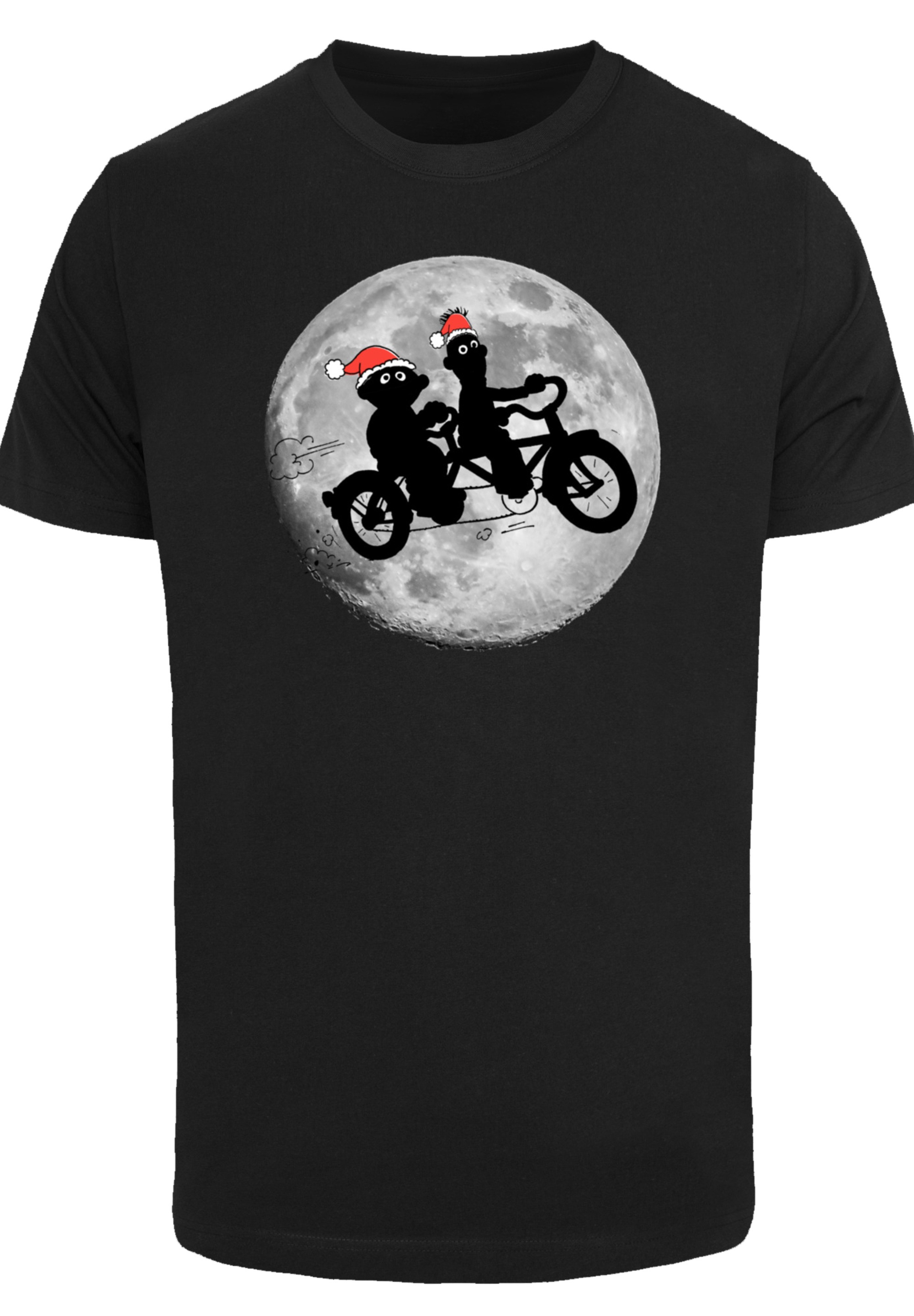 F4NT4STIC T-Shirt »Sesamstrasse Ernie & Bert Weihnachten«, Premium Qualität