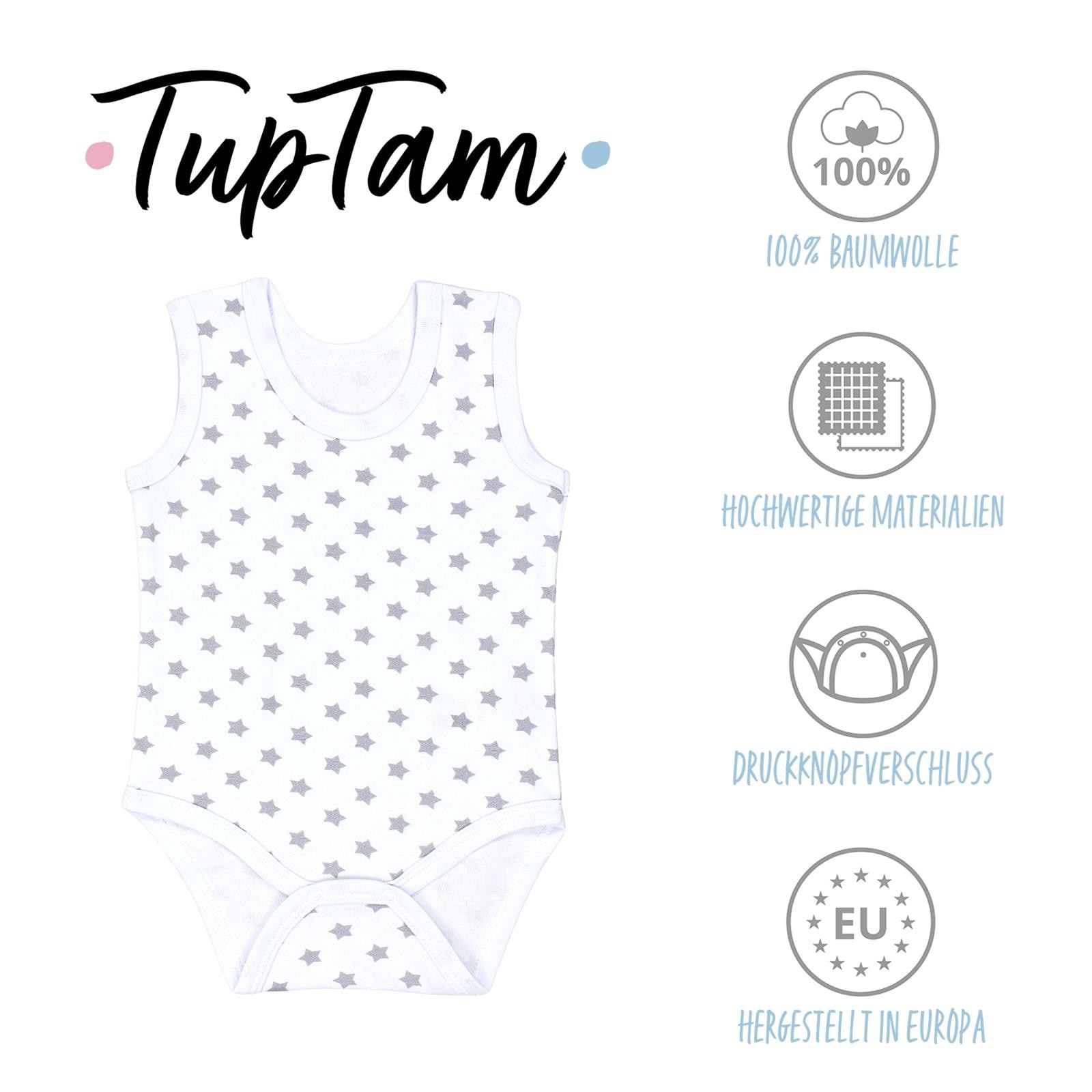 TupTam Body »Body Baby Mädchen Achselbody 5er Pack«
