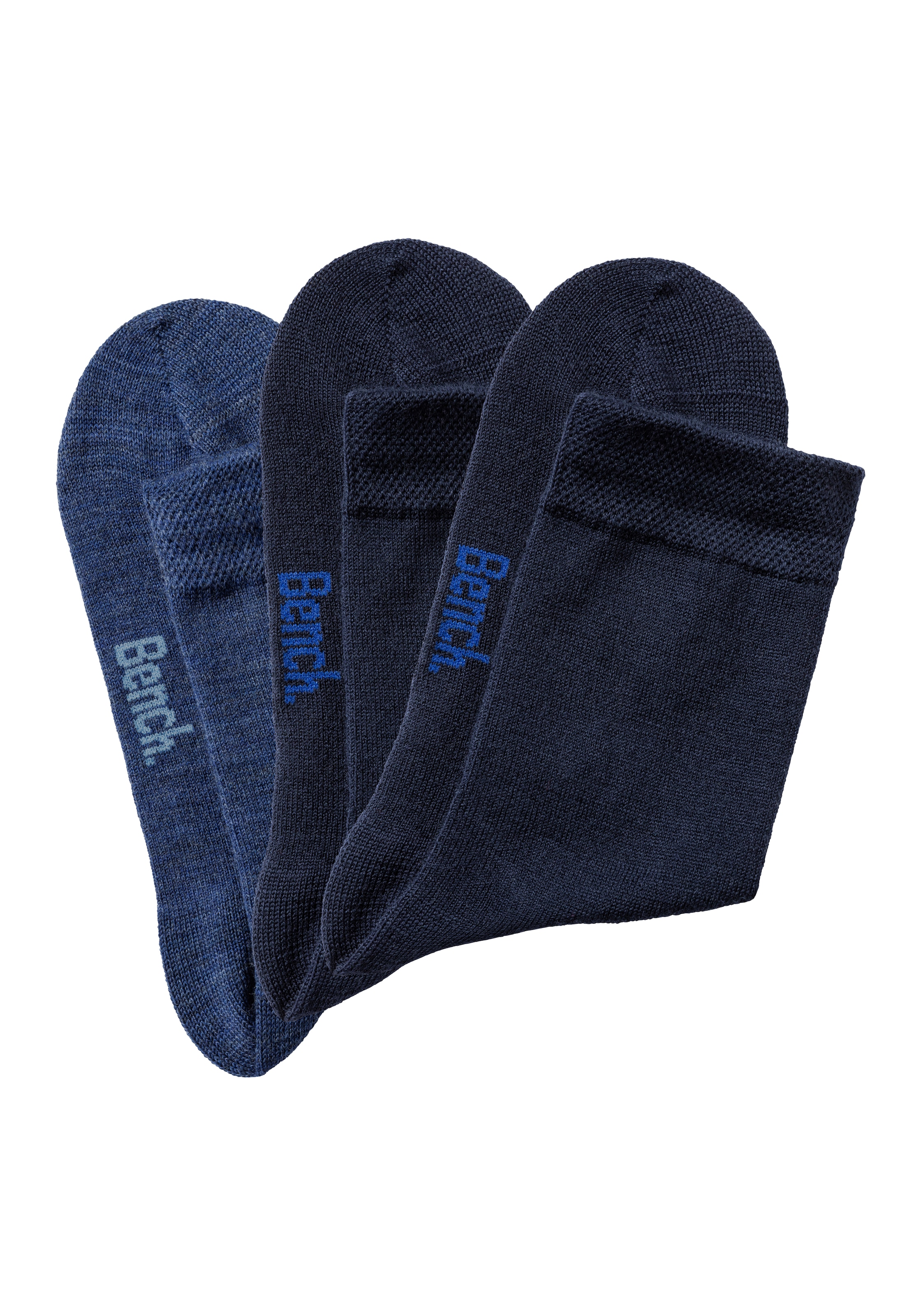 Bench. Socken, (Packung, 3 Paar), aus flauschigem Material mit hohem Wollan günstig online kaufen