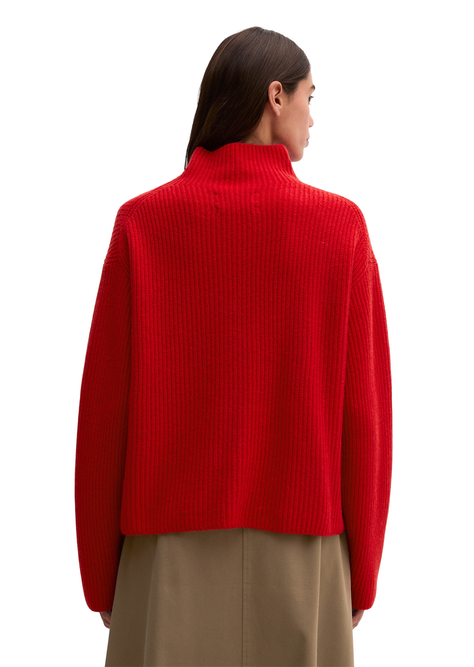 Marc O'Polo Stehkragenpullover »aus softem Schurwolle-Mix«