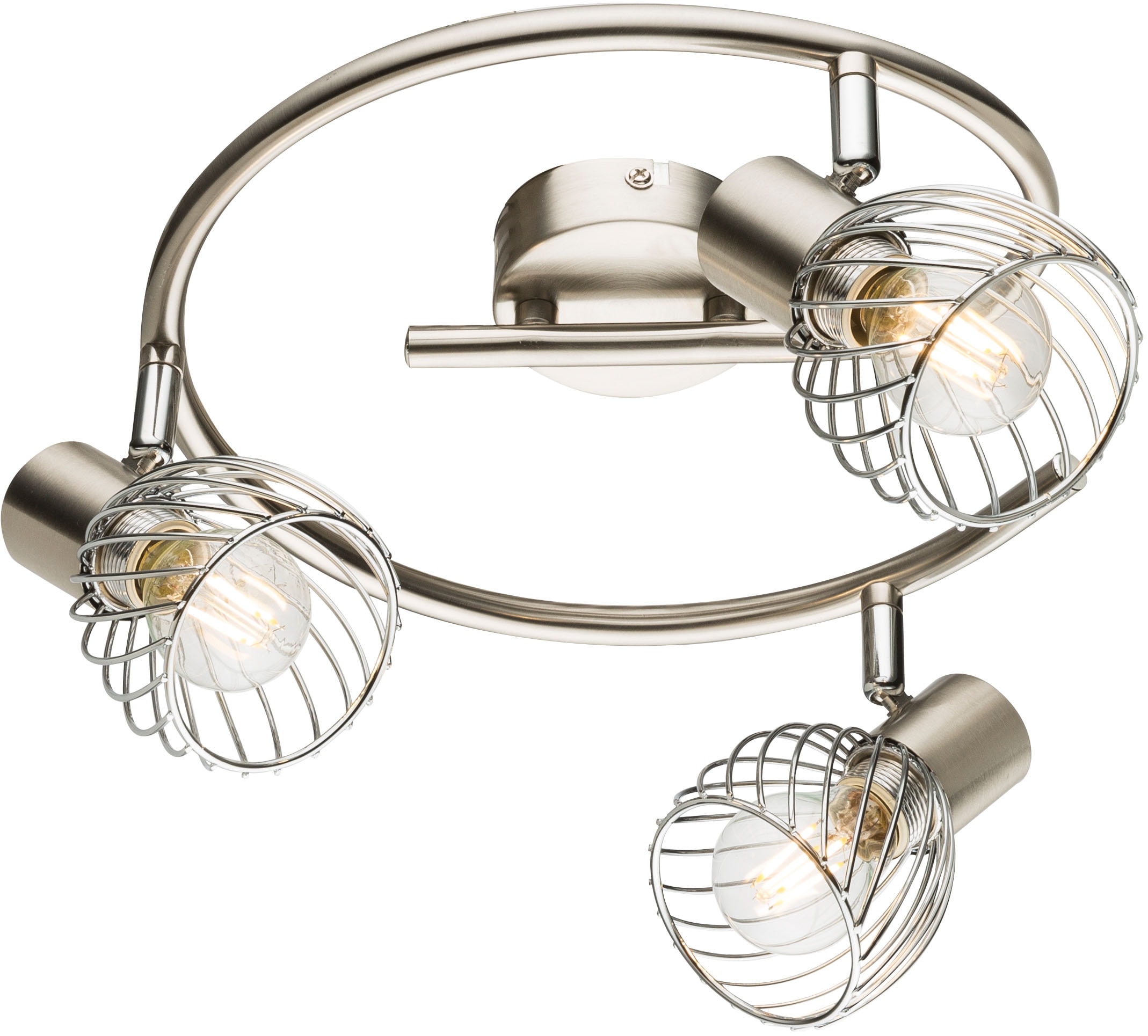 GLOBO LIGHTING Deckenstrahler »TEXAS«, Leuchtmittel E14 | ohne Leuchtmittel, Deckenstrahler/Metall/Flur/Wohnzimmer/Schlafzimmer