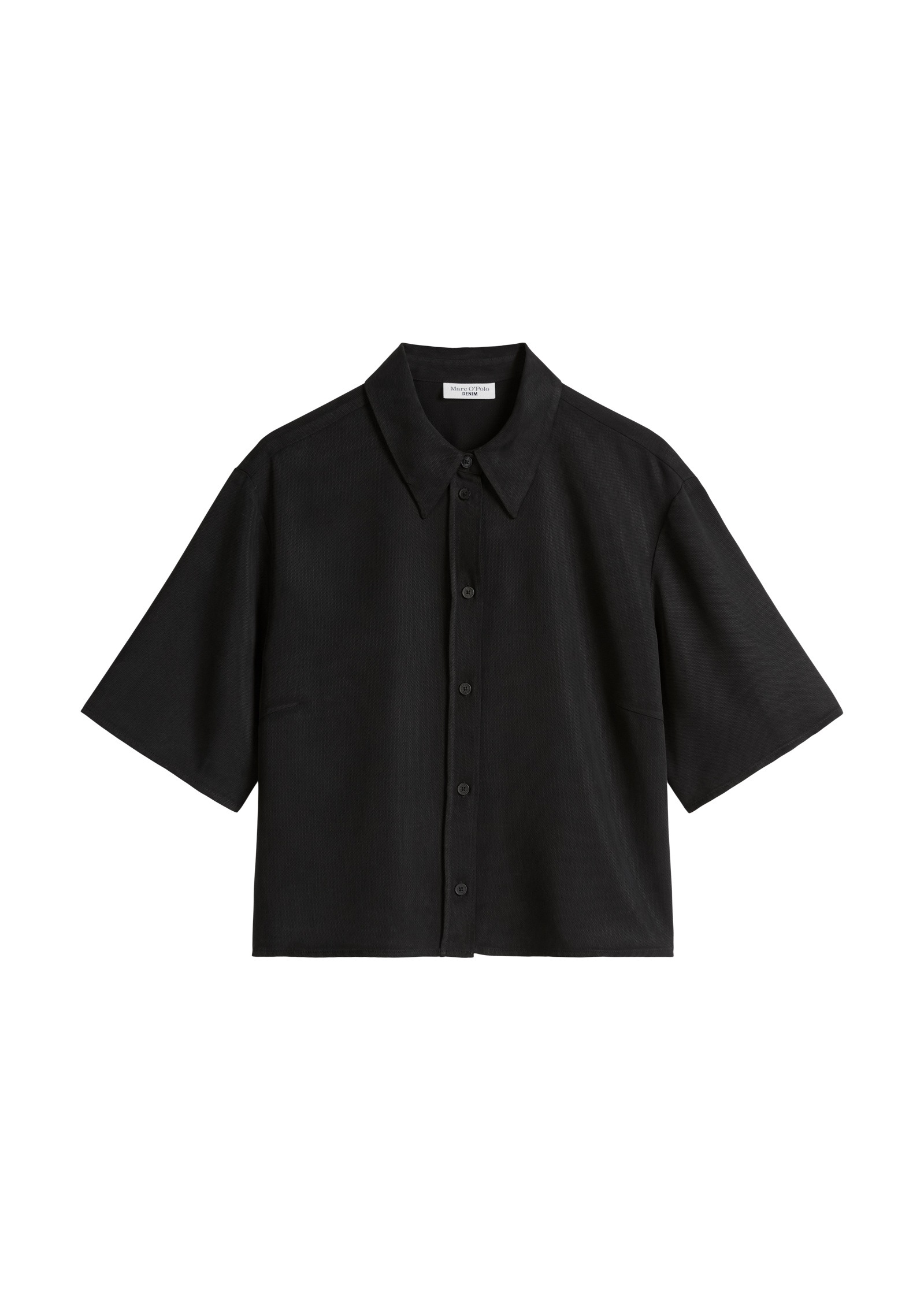 Marc O'Polo DENIM Kurzarmbluse »aus TENCEL™ Lyocell«