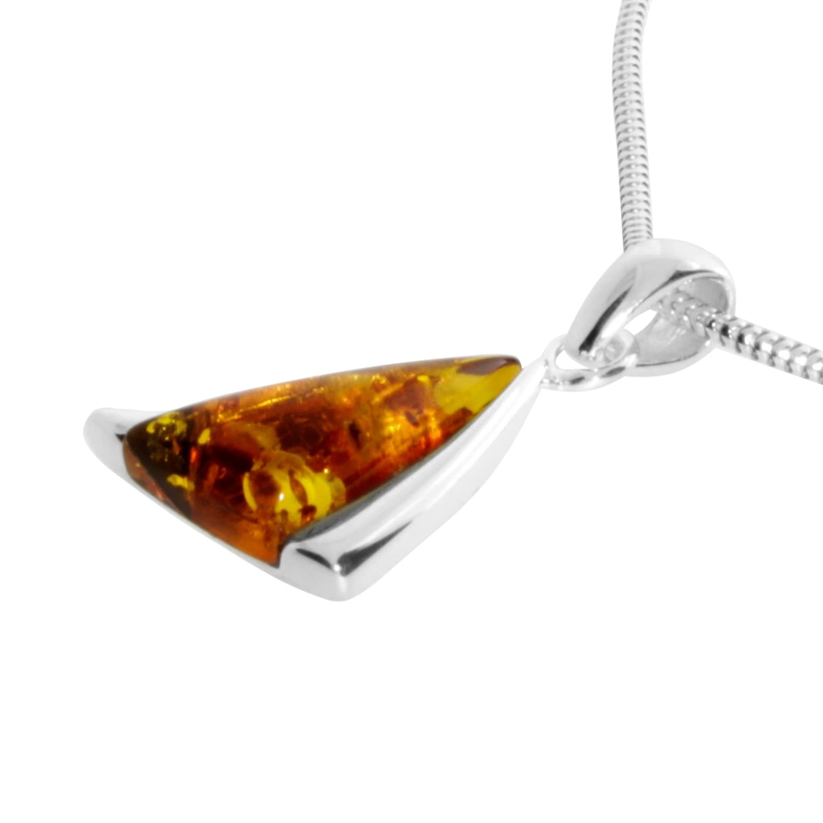 OSTSEE-SCHMUCK Kette mit Anhänger »Ostsee-Schmuck Kette mit Anhänger Imke 25 mm«