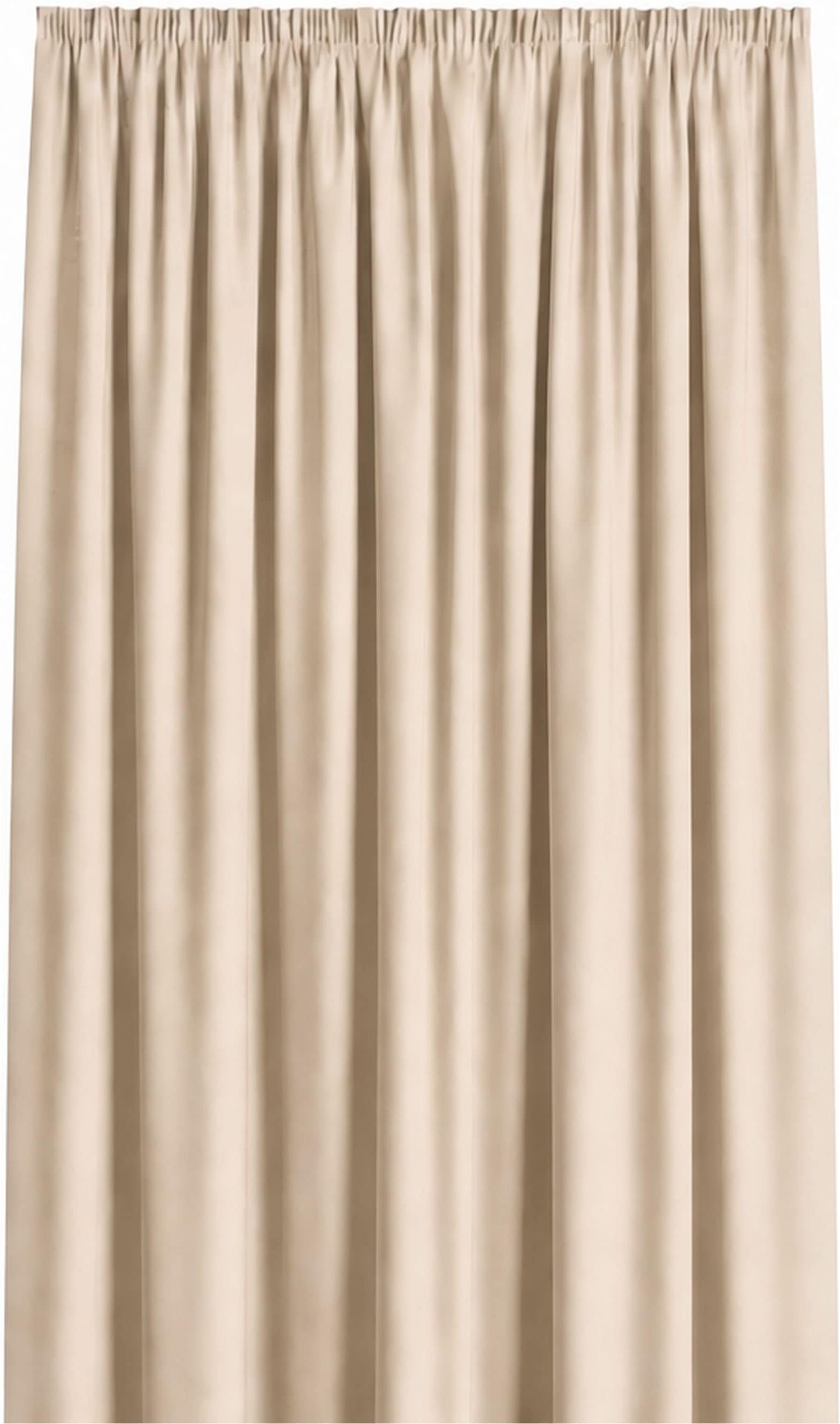 OTTO home Gardine »ELVIRA, nach Wunschmaß« Kräuselband 1 Stk. tlg. Maßanfertigung, made in europe, Wohnzimmer, Schlafzimmer, uni