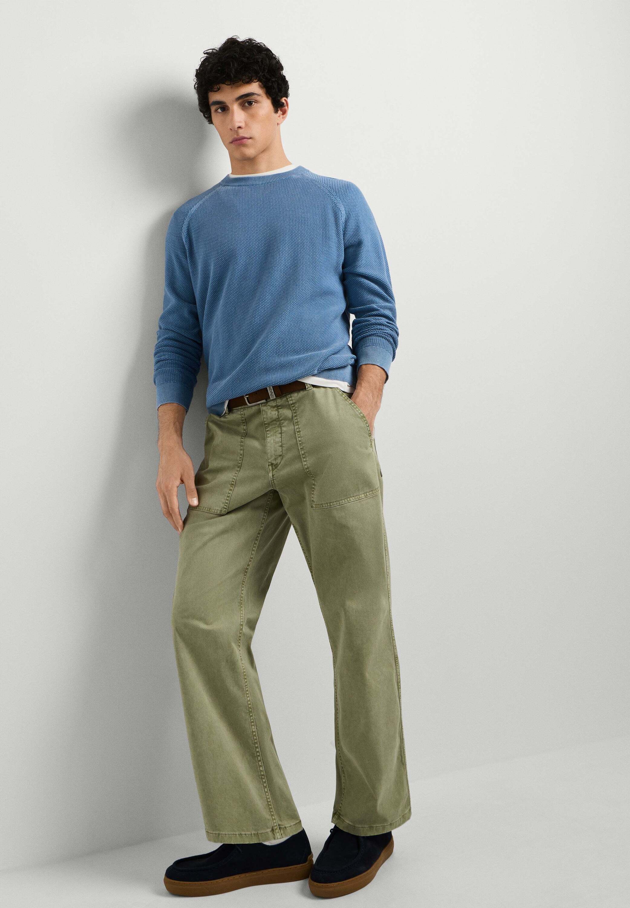 Pepe Jeans Funktionshose "trousers RELAXED FATIGUE TWILL PANT"