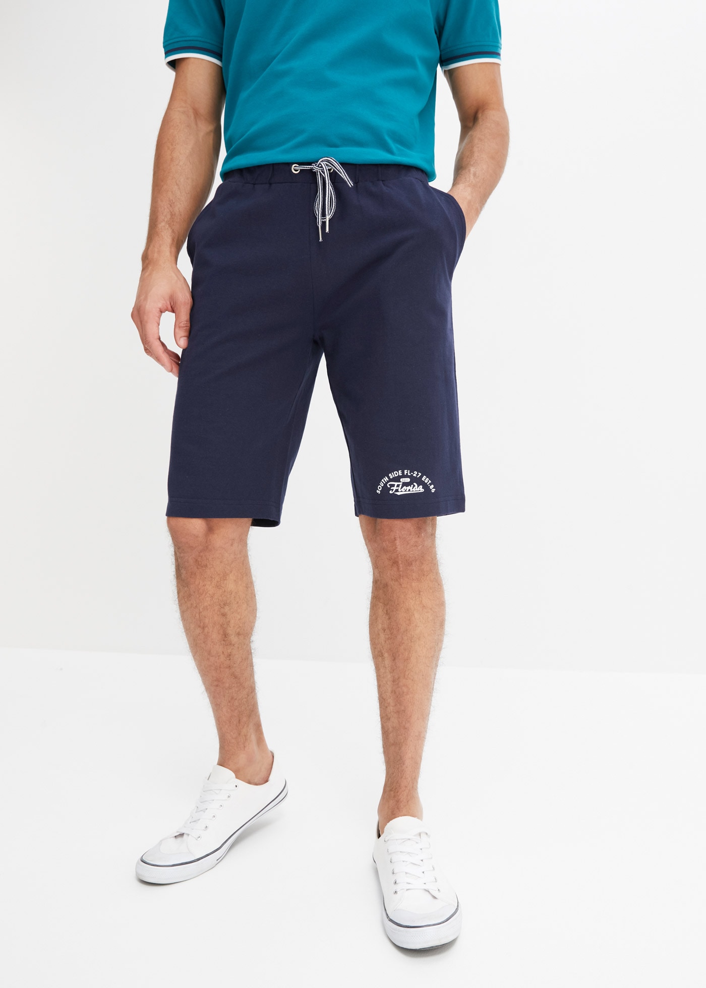bonprix aus Baumwolle, mit Kordelverschluss, Regular Fit
