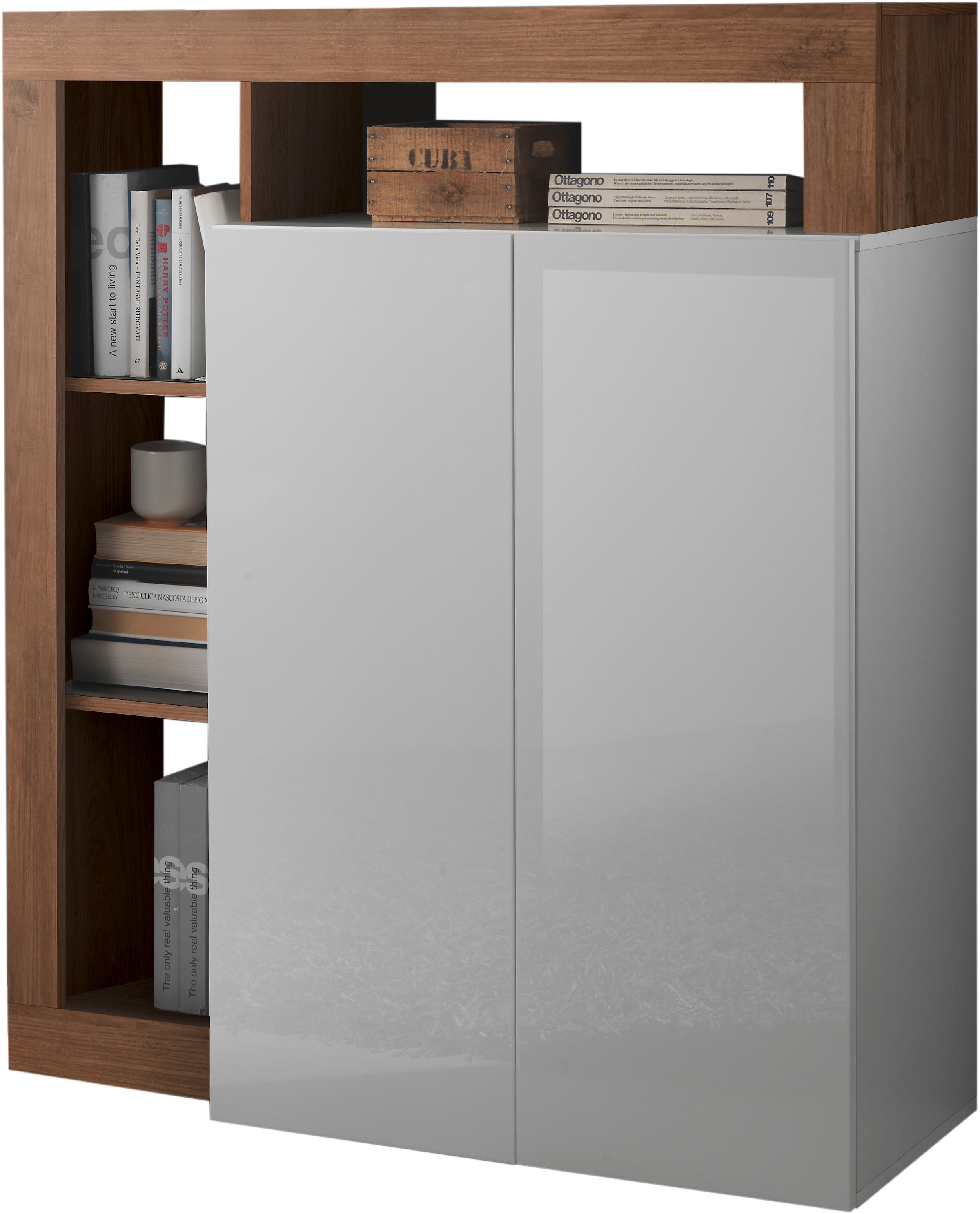 Home affaire Highboard "Hamburg" Breite 108 cm
