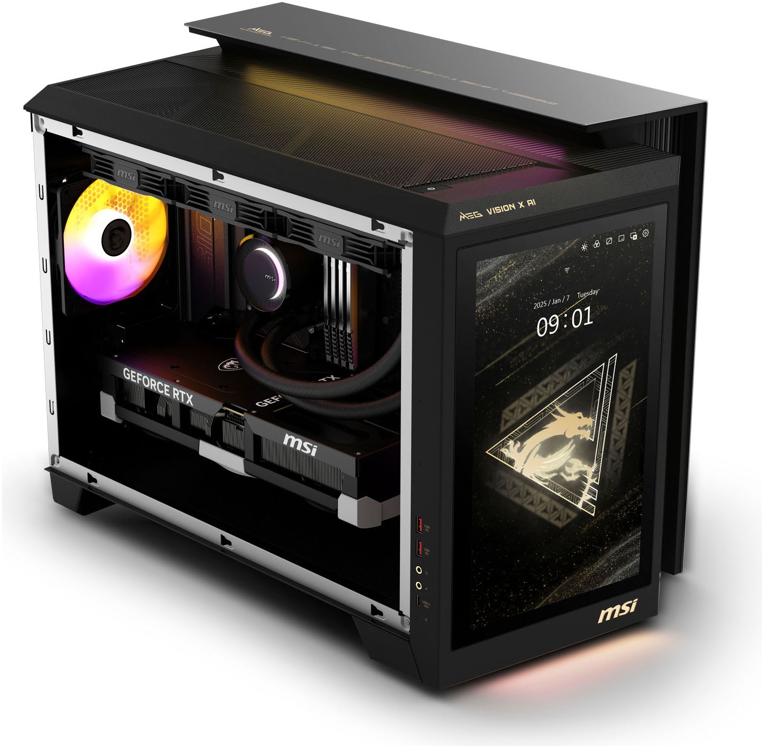 MSI Gaming-PC »MEG Vision X AI 2NVZ9-233DE«