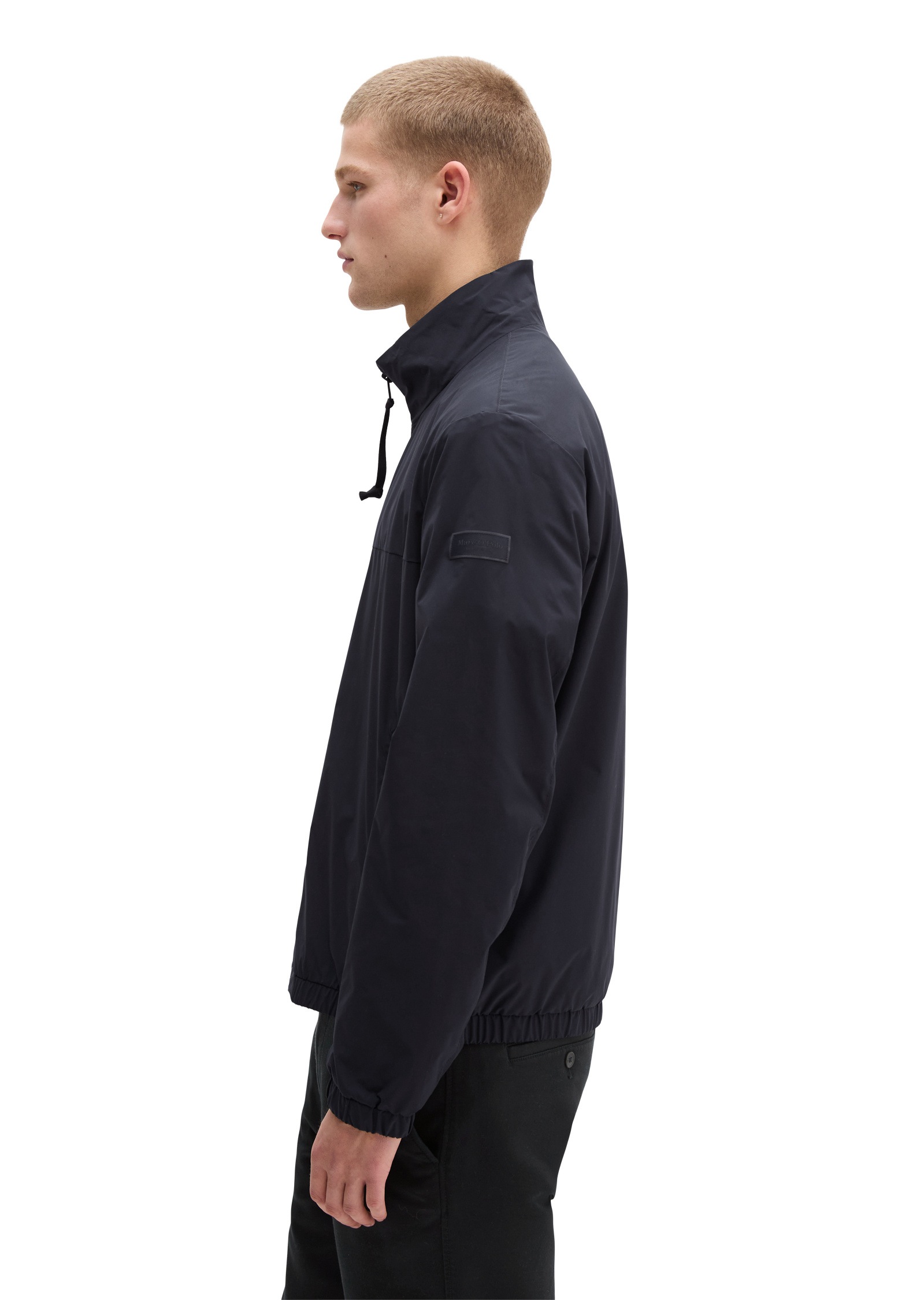 Marc O'Polo Outdoorjacke »aus recyceltem Polyester« ohne Kapuze