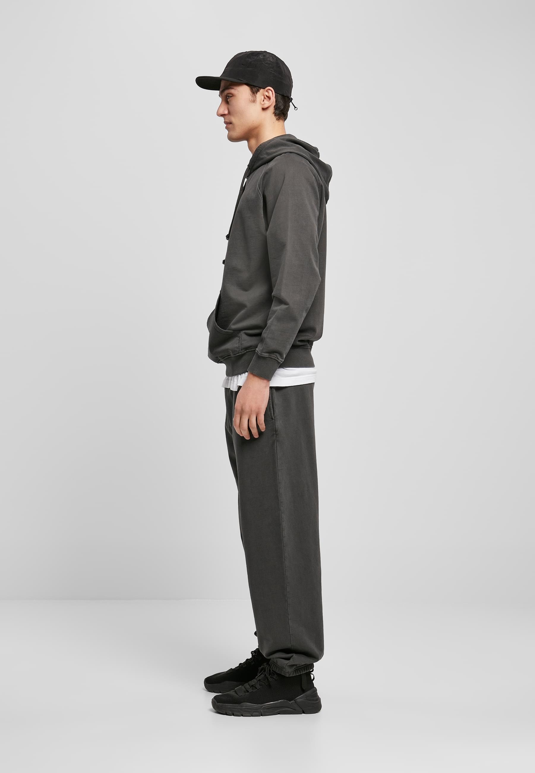 URBAN CLASSICS Sweatshirt »Urban Classics Herren Overdyed Hoody«, (1 tlg.)