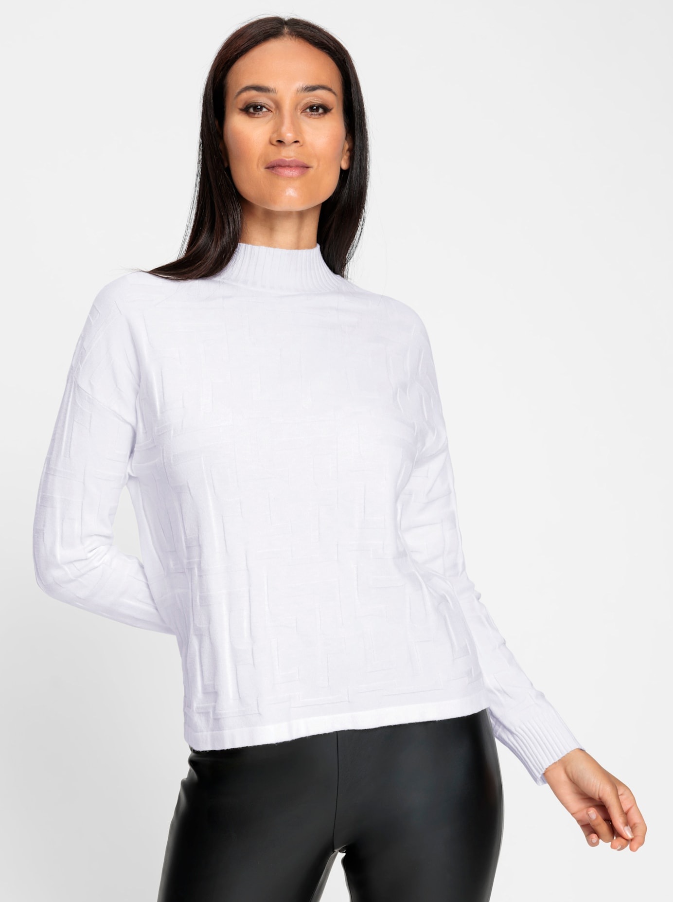 heine Strickpullover "Jacquard-Pullover" günstig online kaufen