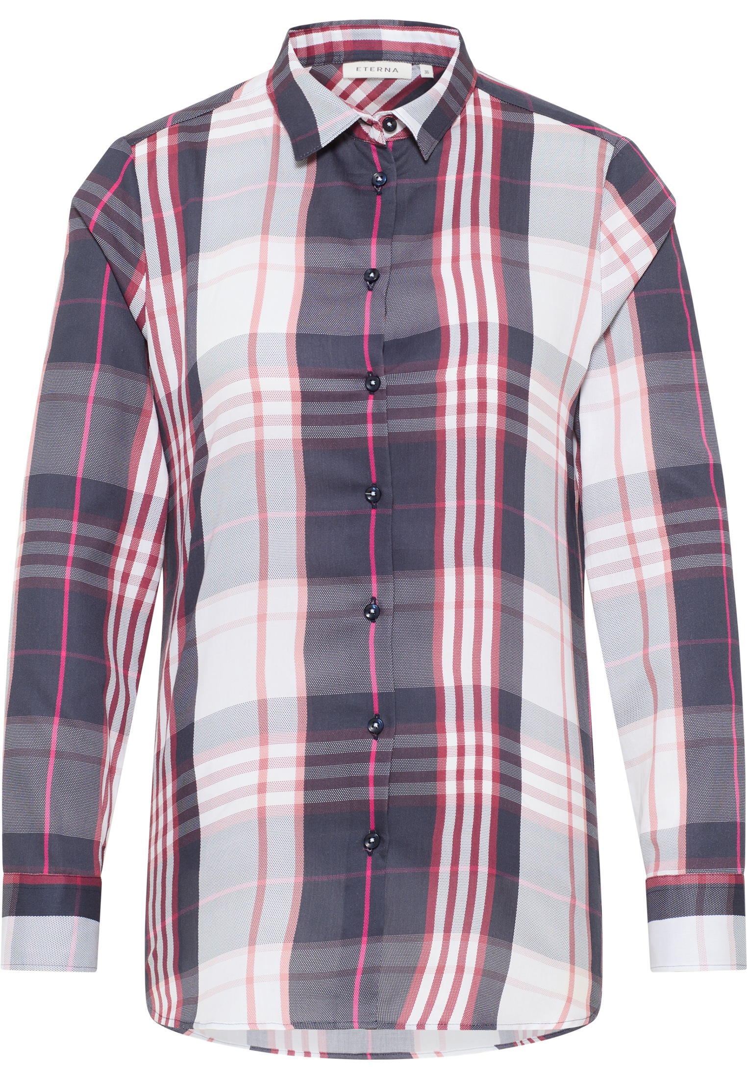 Eterna Hemdbluse »REGULAR FIT« EASY IRON (bügelleicht)