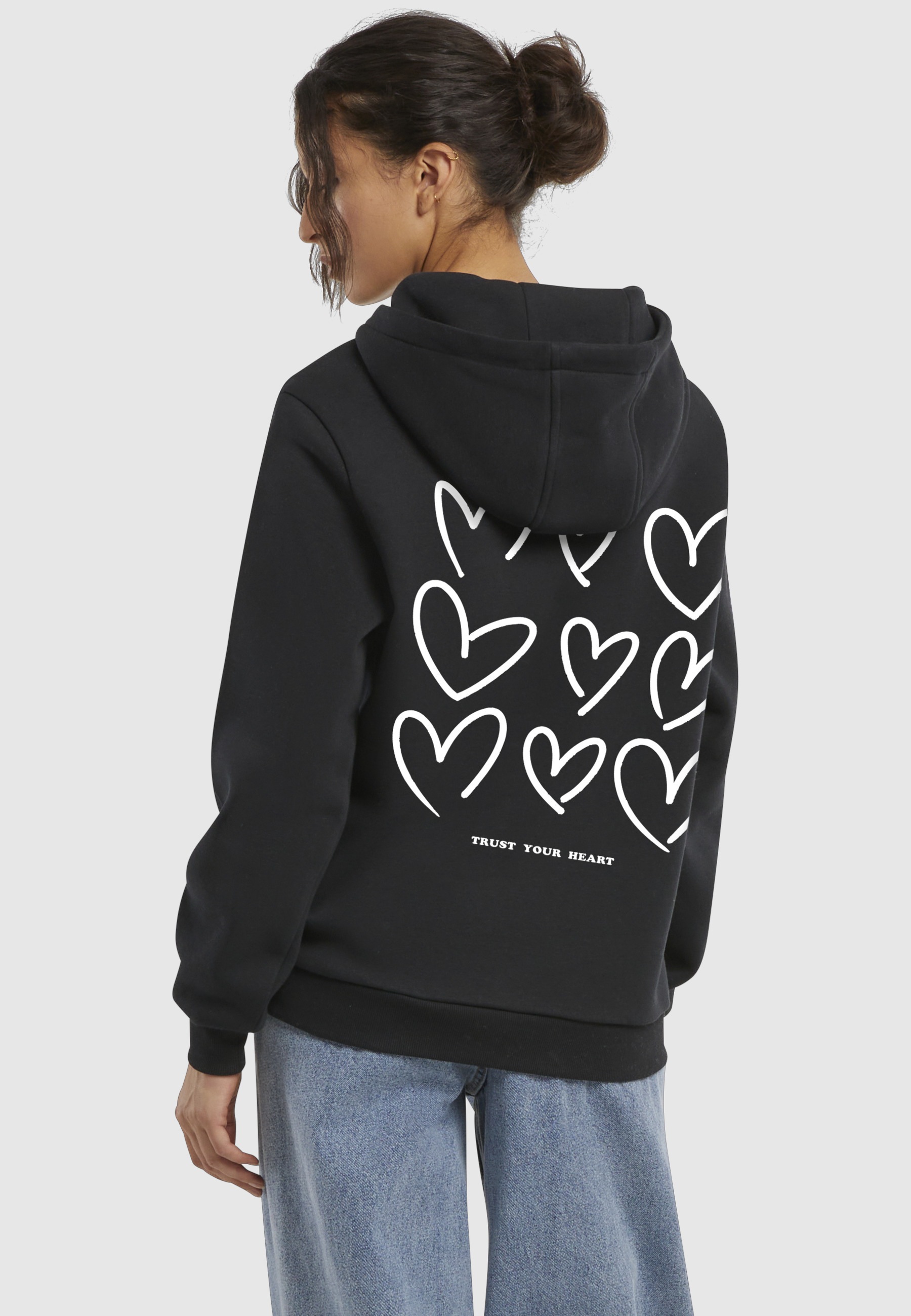 Miss Tee Kapuzenpullover »Miss Tee Always Trust Your Heart Ladies Fluffy Hoody« 1