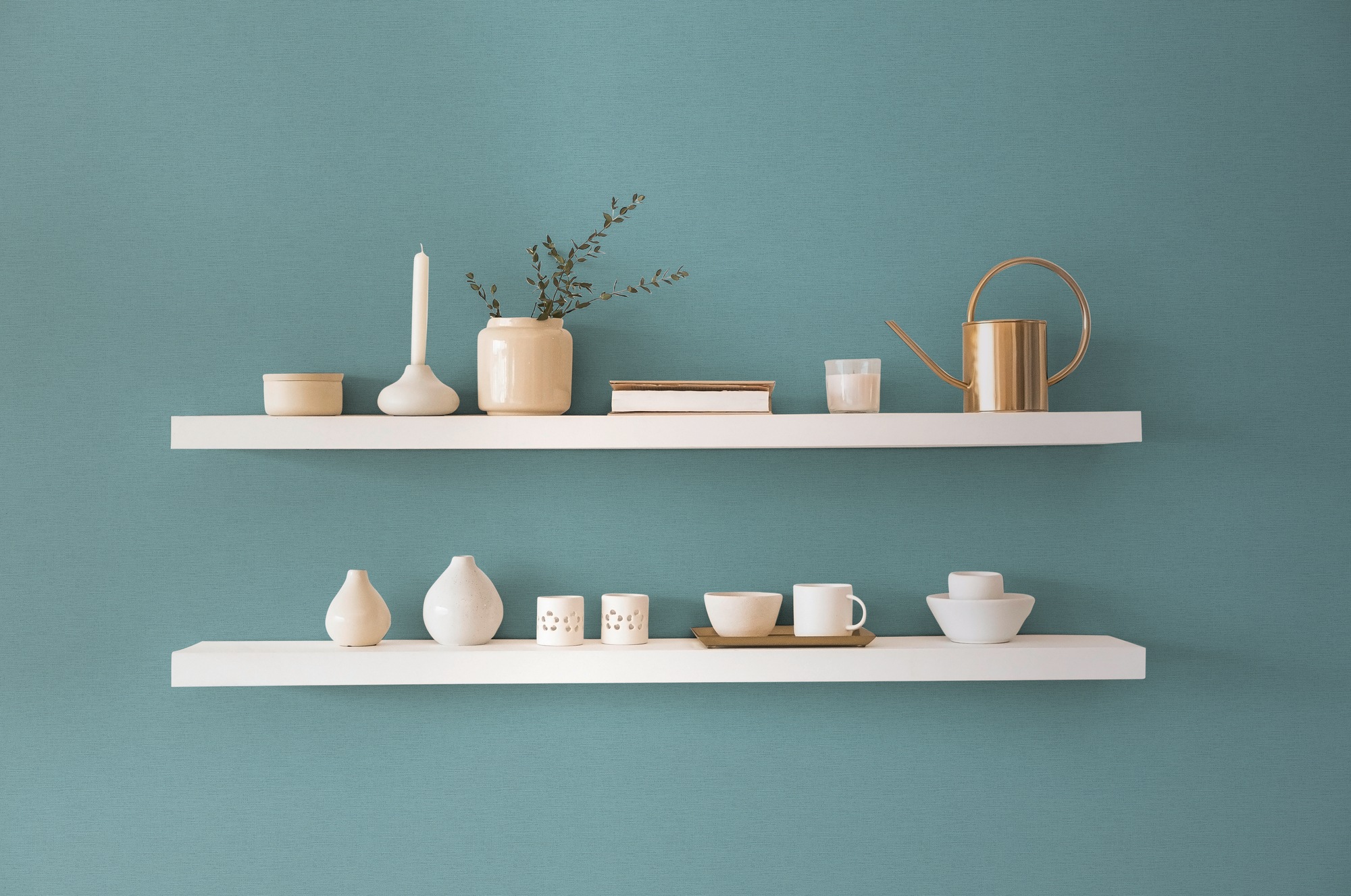 living walls Vliestapete »Abstrakte Fototapete mit natürlichen Formen« matt glatt