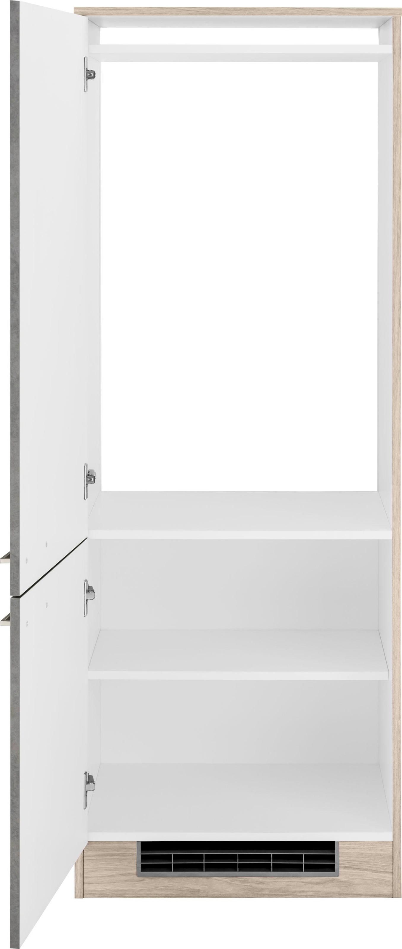 wiho Küchen Kühlumbauschrank 