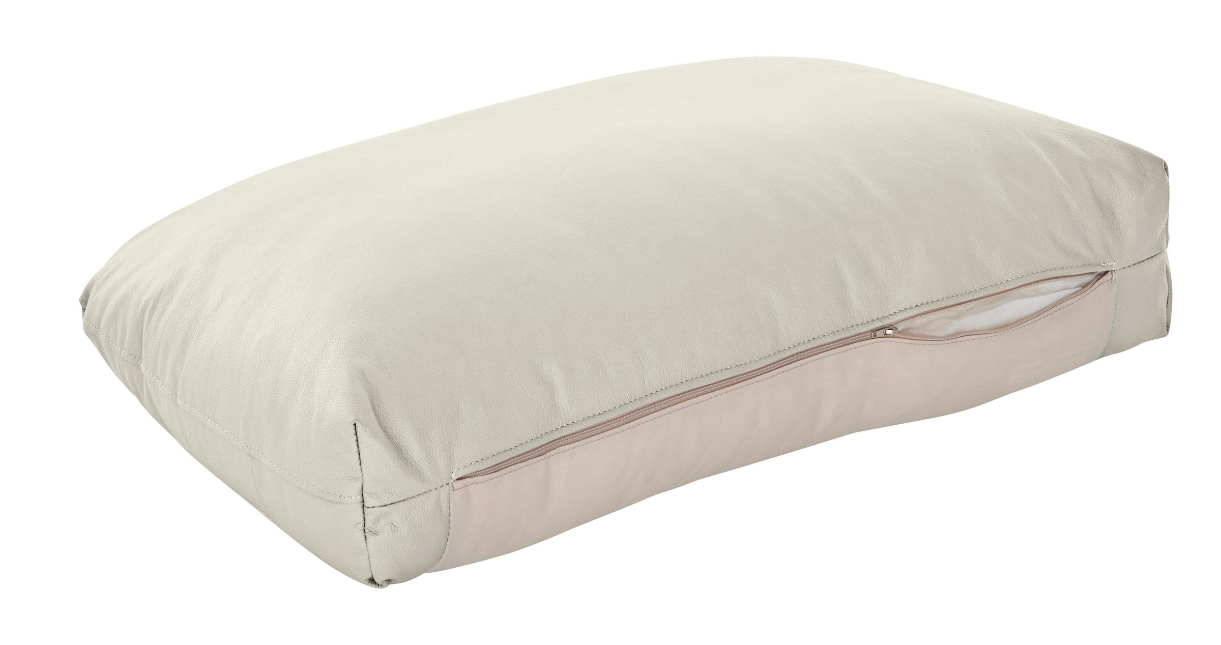 W.SCHILLIG Chaiselongue »softy«, mit dekorativer Heftung im Sitz, Füße Chrom glänzend