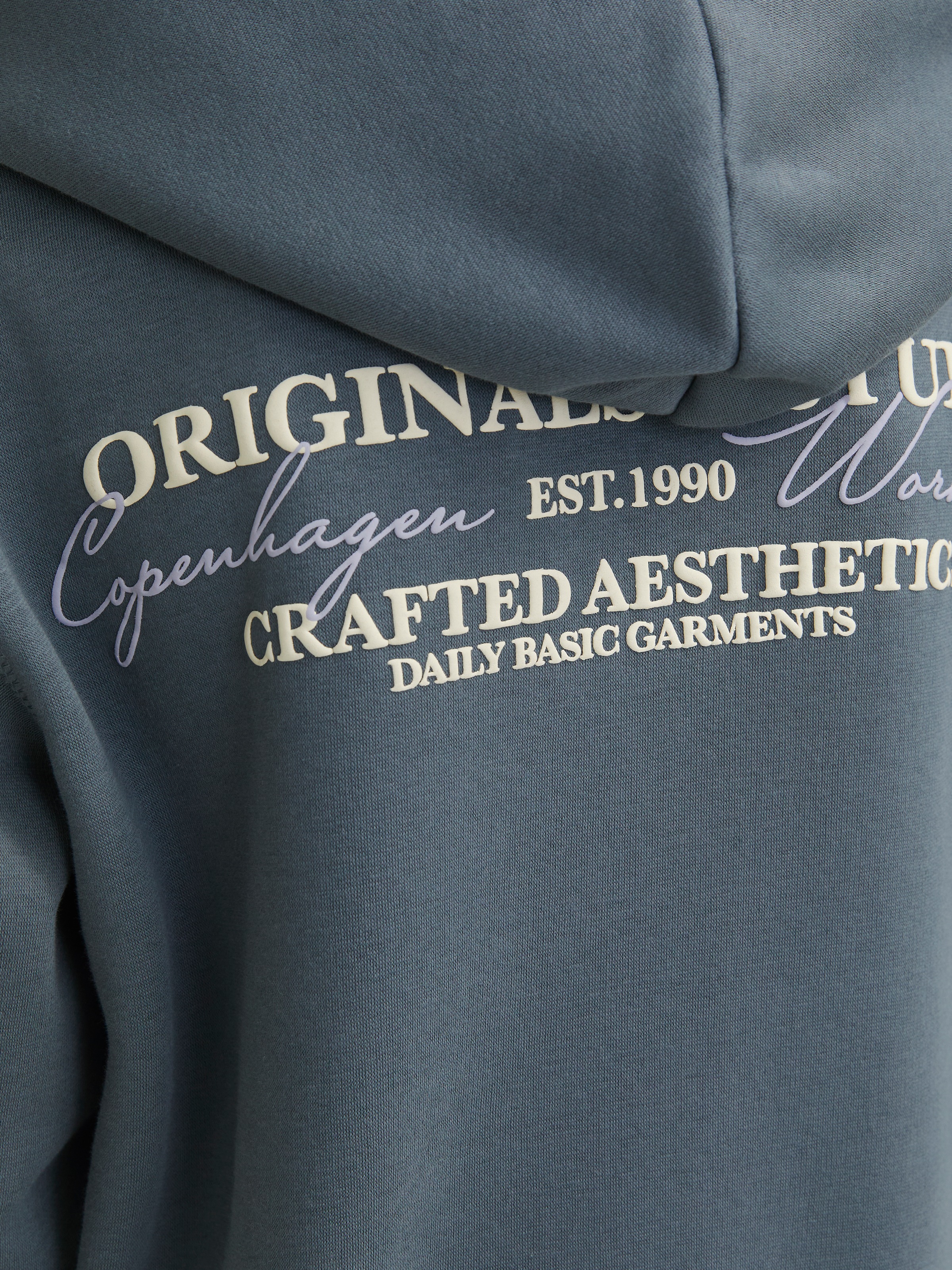 Jack & Jones Junior Kapuzensweatshirt »JORISLINGTON BACK SWEAT HOOD SN JNR«