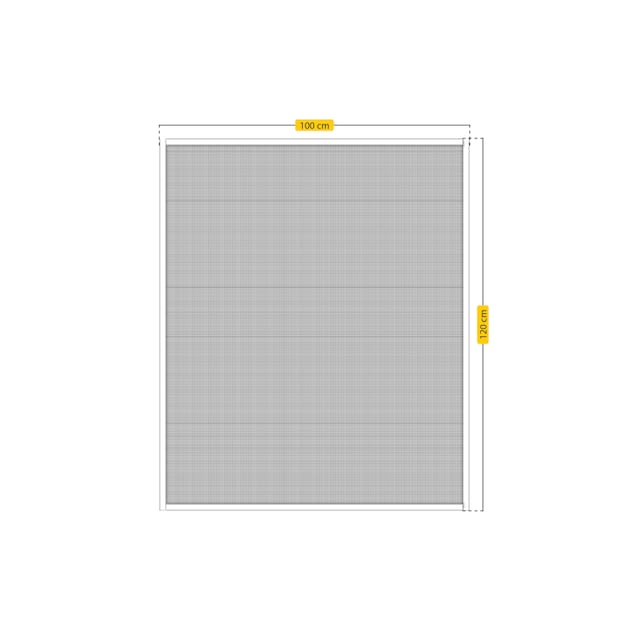 SCHELLENBERG Insektenschutz-Fensterrahmen »Easy Click für Fenster«,  Fliegengitter ohne bohren, 130 x 150 cm, weiß, 70470 kaufen | BAUR