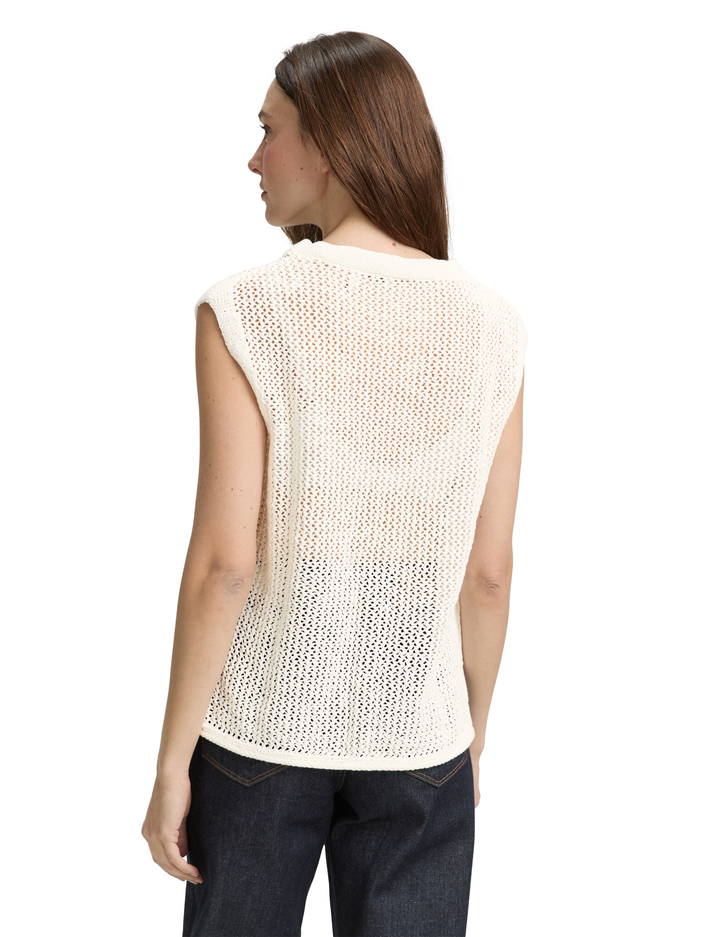TOM TAILOR Pullunder, mit Strickmuster
