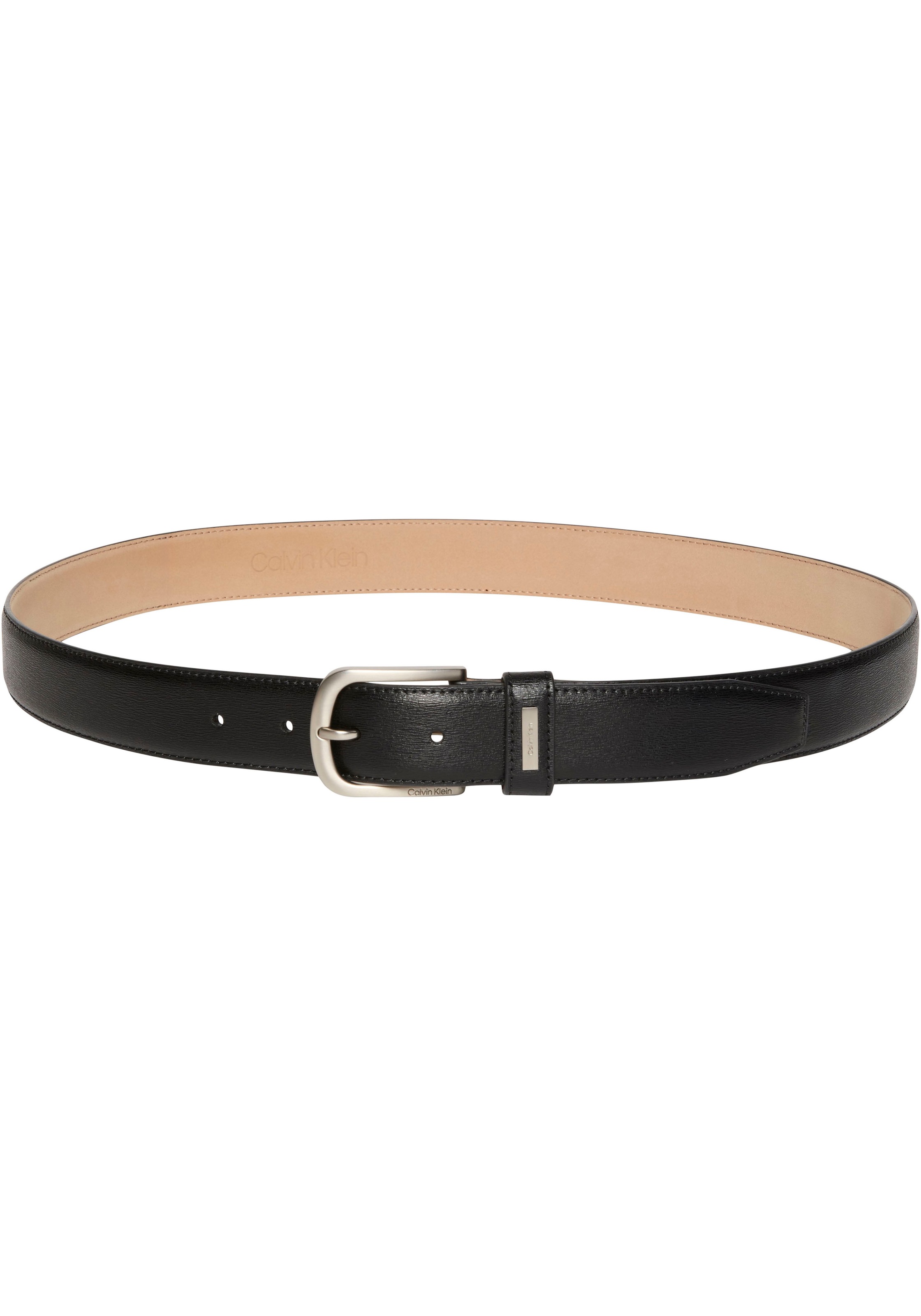 Calvin Klein Ledergürtel "CASUAL PIN BUCKLE 32MM FIXED" Größenverstellbar m günstig online kaufen