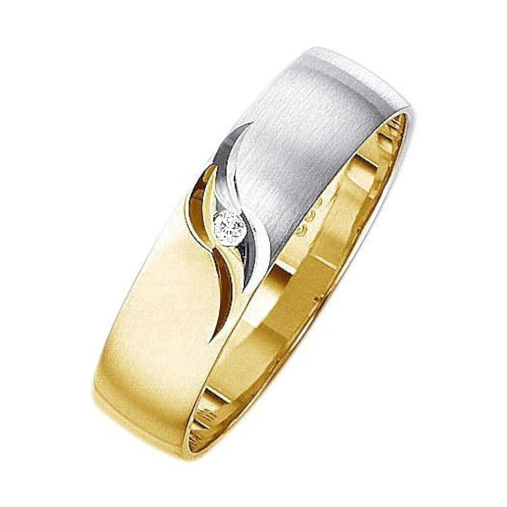 Firetti Trauring »Schmuck Geschenk Gold 375 Hochzeit Ehering Trauring "LIEBE"«