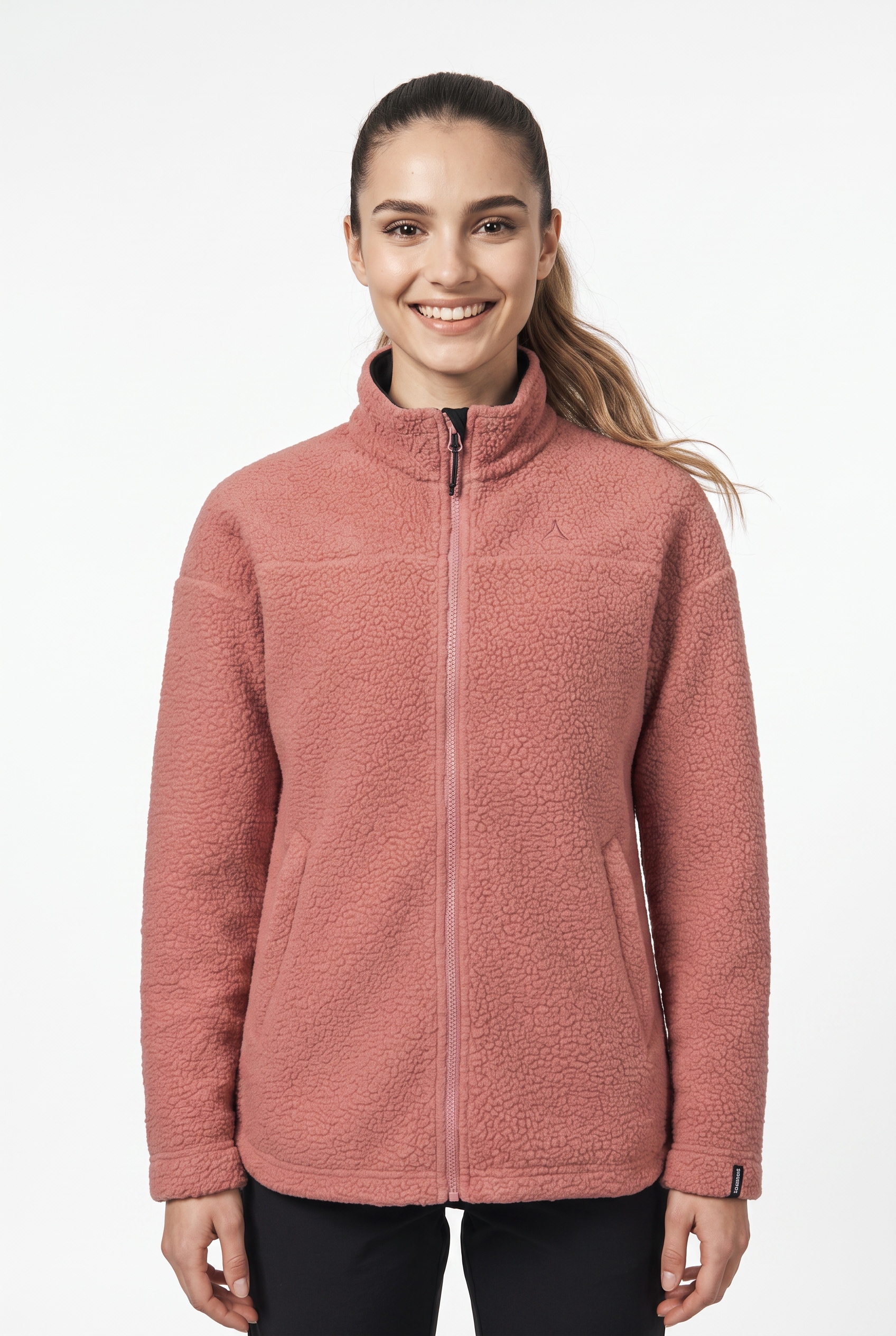 Schöffel Fleecejacke "CIRC Fleece Jk Style Purga WMS" mit Reißverschluss, schnell trocknend, lockere Passform