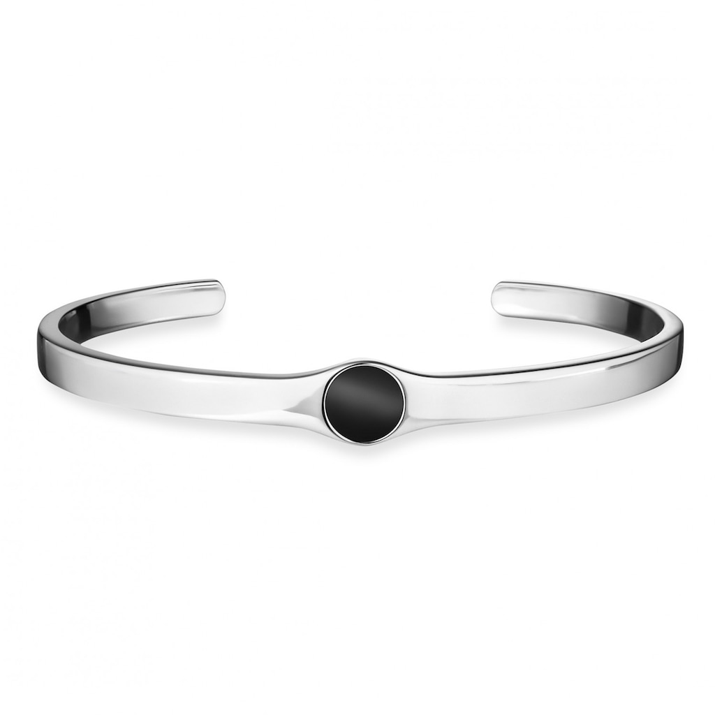 CAÏ Armband »Silber 925 rhodiniert mit schwarzem Onyx«