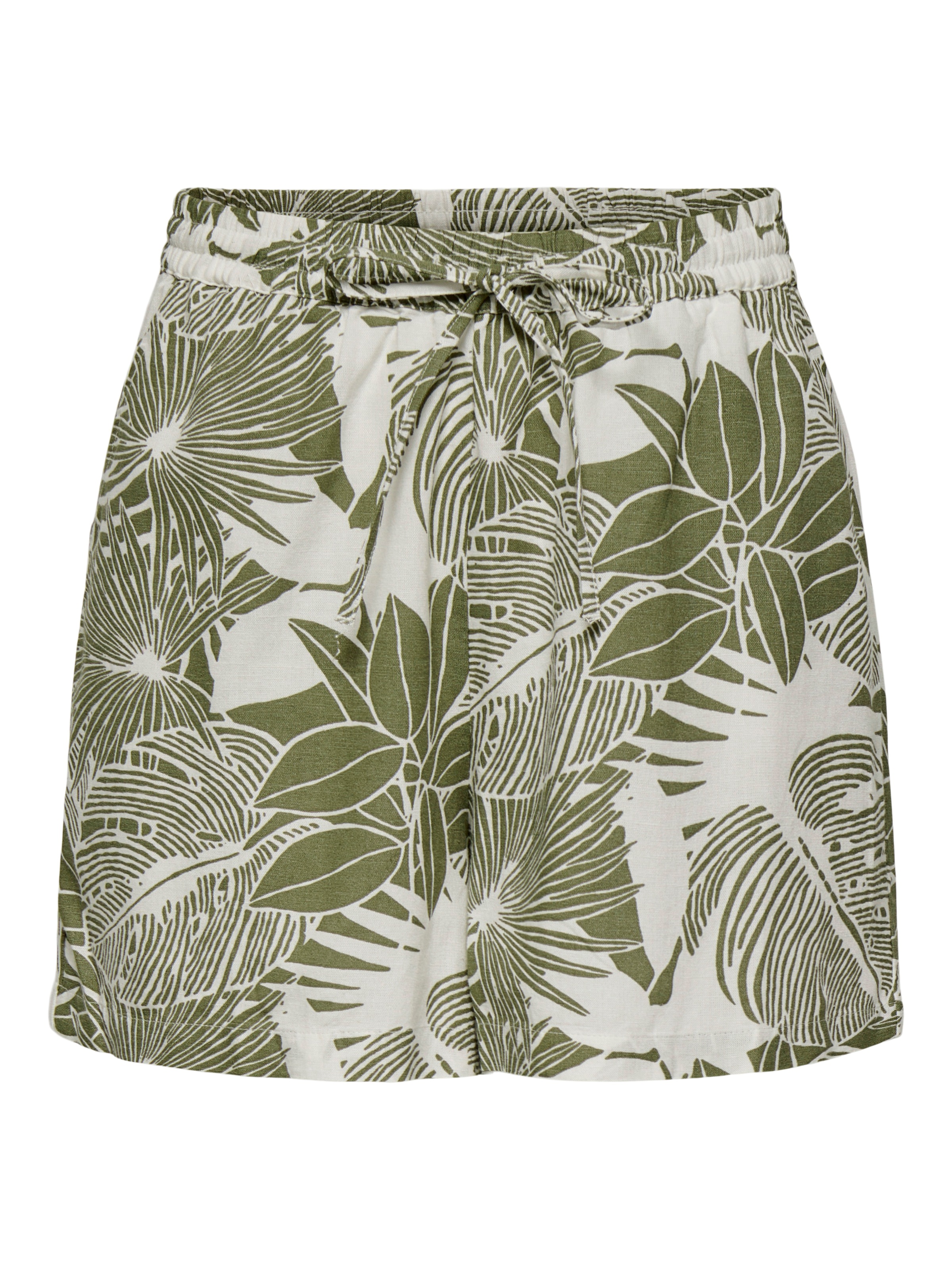 ONLY Shorts "ONLJAKIRI LINEN SHORTS WVN" Viskosemischung, regular fit, mit Leinen