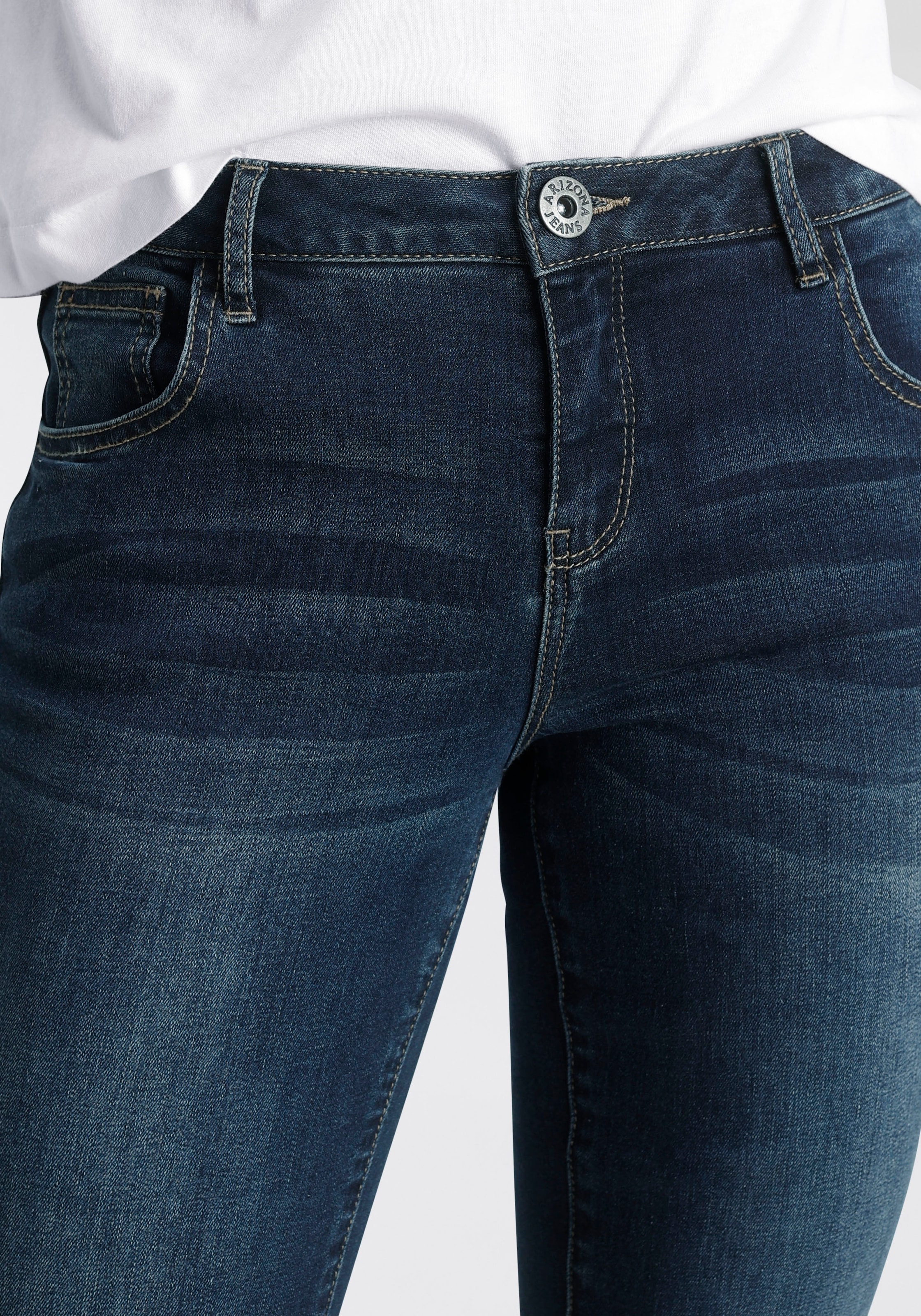 Arizona Bootcut-Jeans »Ultra-Stretch«, kaufen | Mid-Waist BAUR