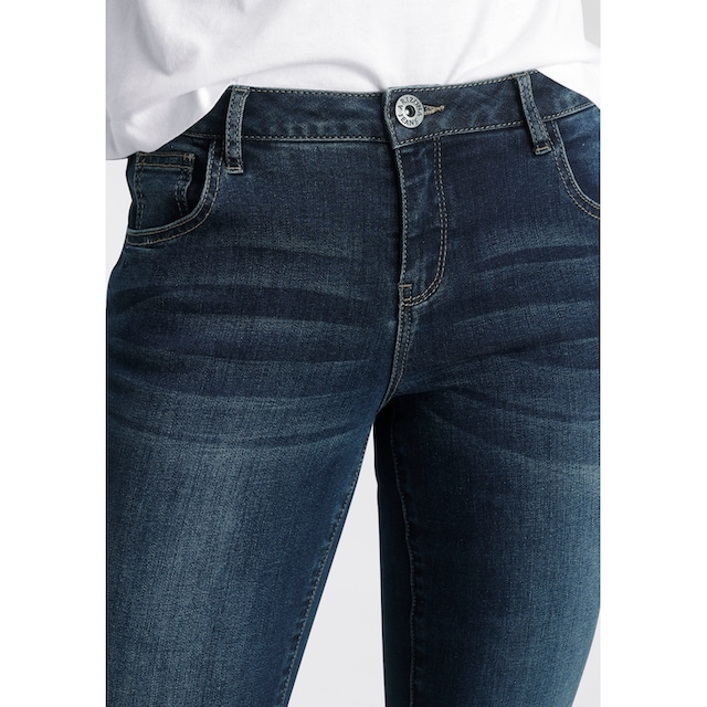 Arizona Bootcut-Jeans »Ultra-Stretch«, Mid-Waist kaufen | BAUR