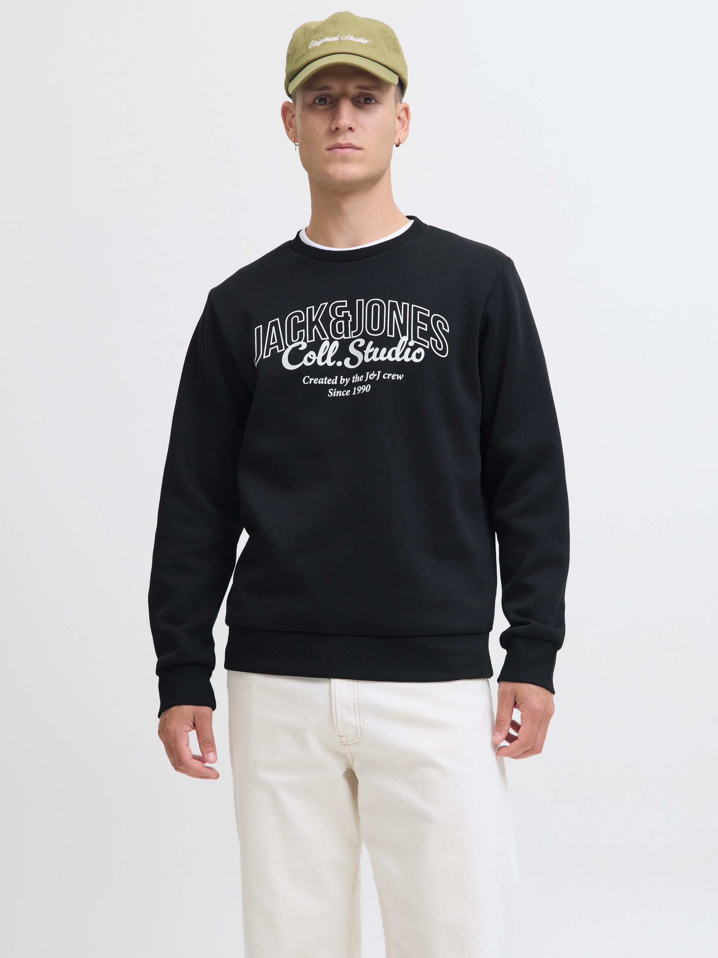 Jack & Jones Sweatshirt "JJMAKOTO SWEAT CREW NECK" günstig online kaufen
