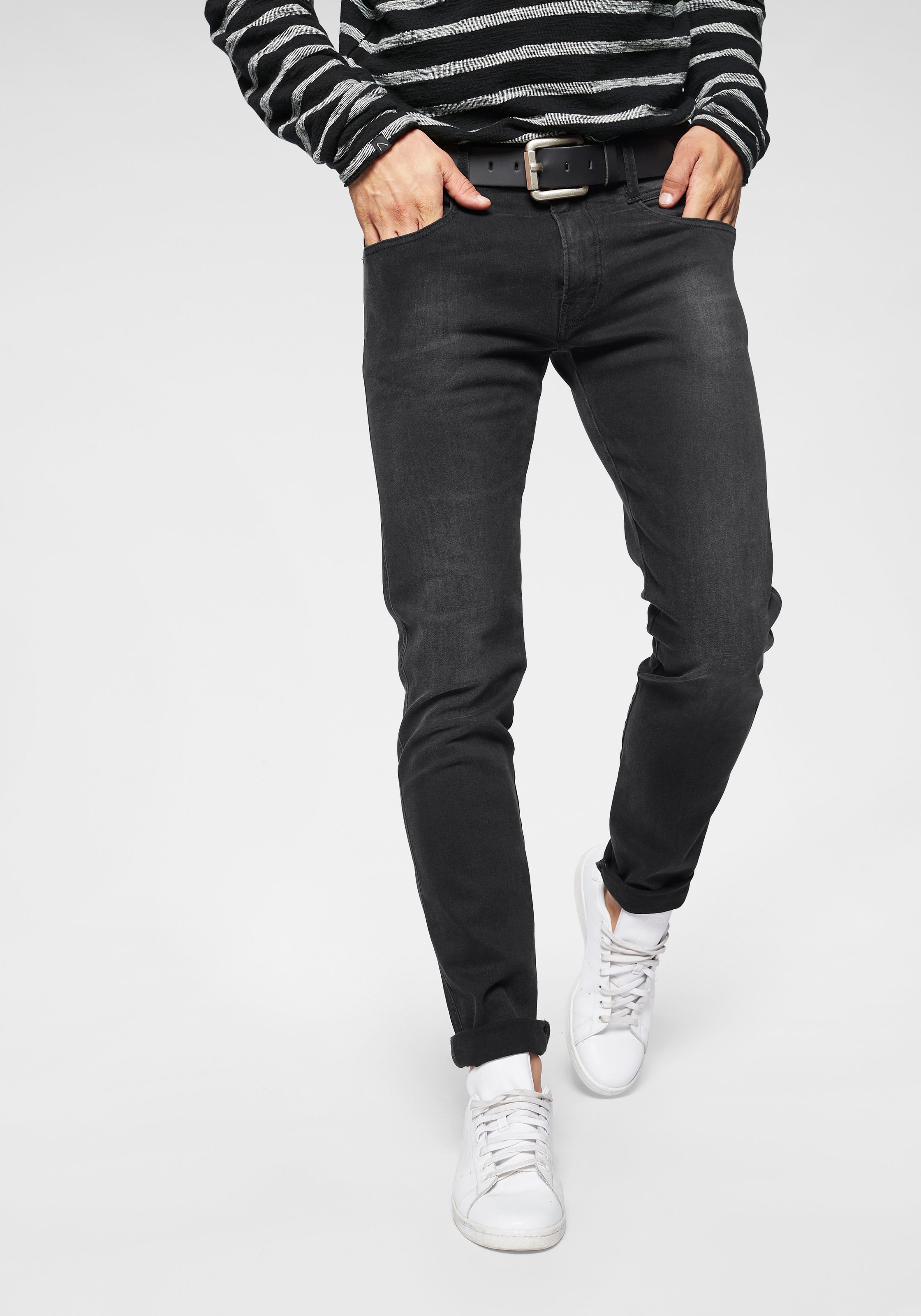 Replay Slim-fit-Jeans "Anbass Superstretch" elastisch günstig online kaufen