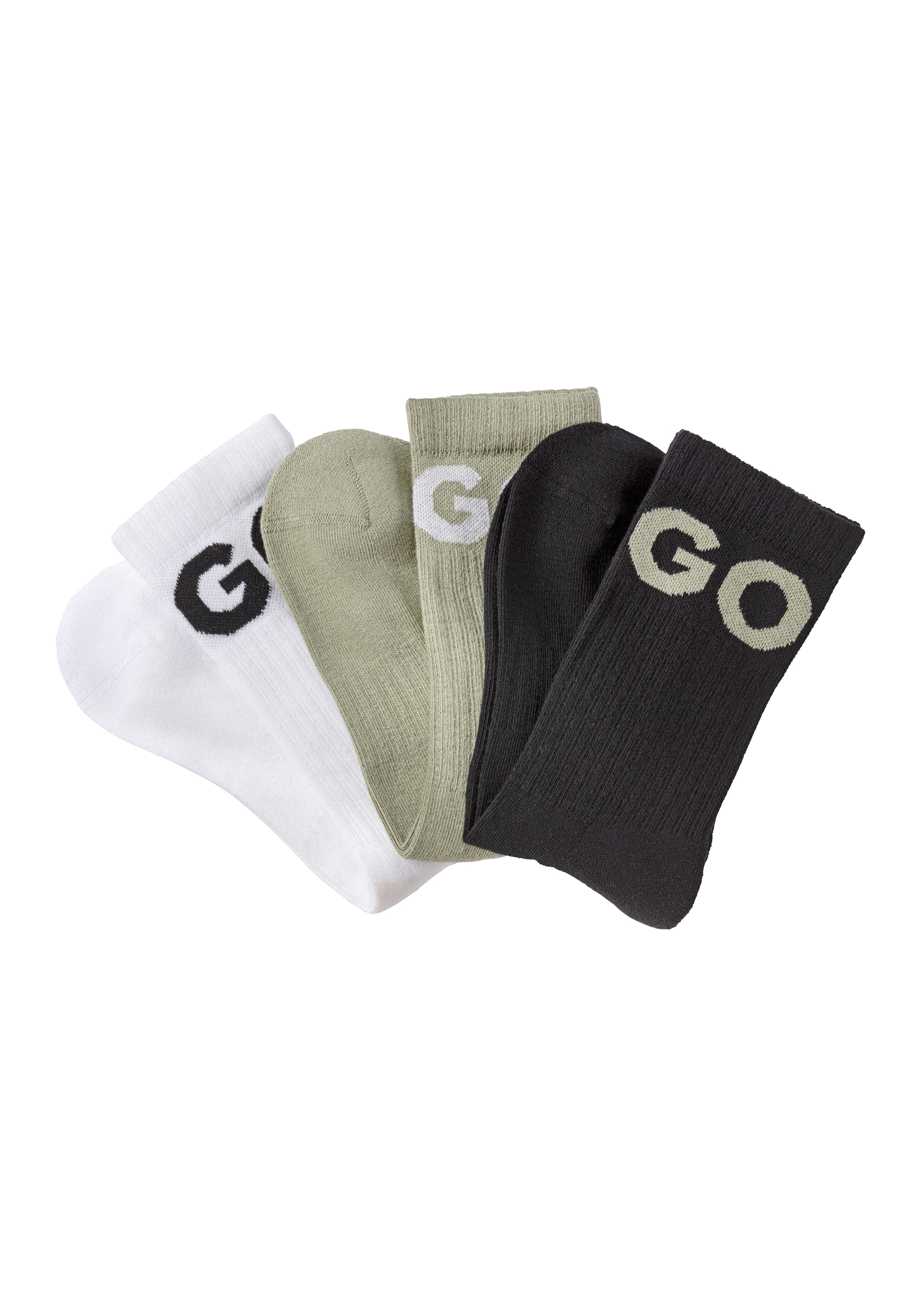 HUGO Underwear Freizeitsocken "3P QS ICONIC CC 1" Packung, 3er, 3 Paar tlg. günstig online kaufen