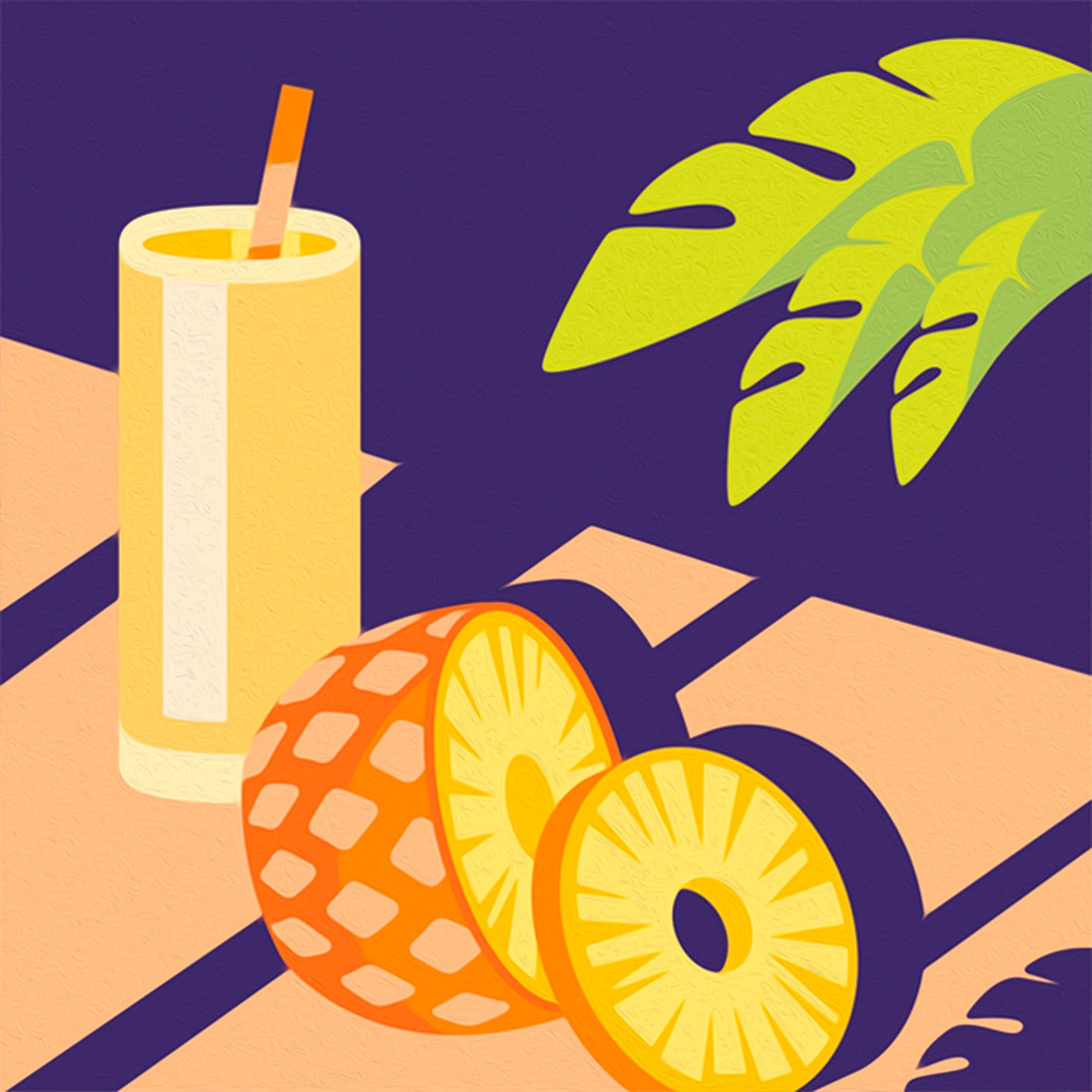Ravensburger Malen nach Zahlen »CreArt, Adults Trend, Mocktail Ananas«, für Erwachsene; Made in Europe