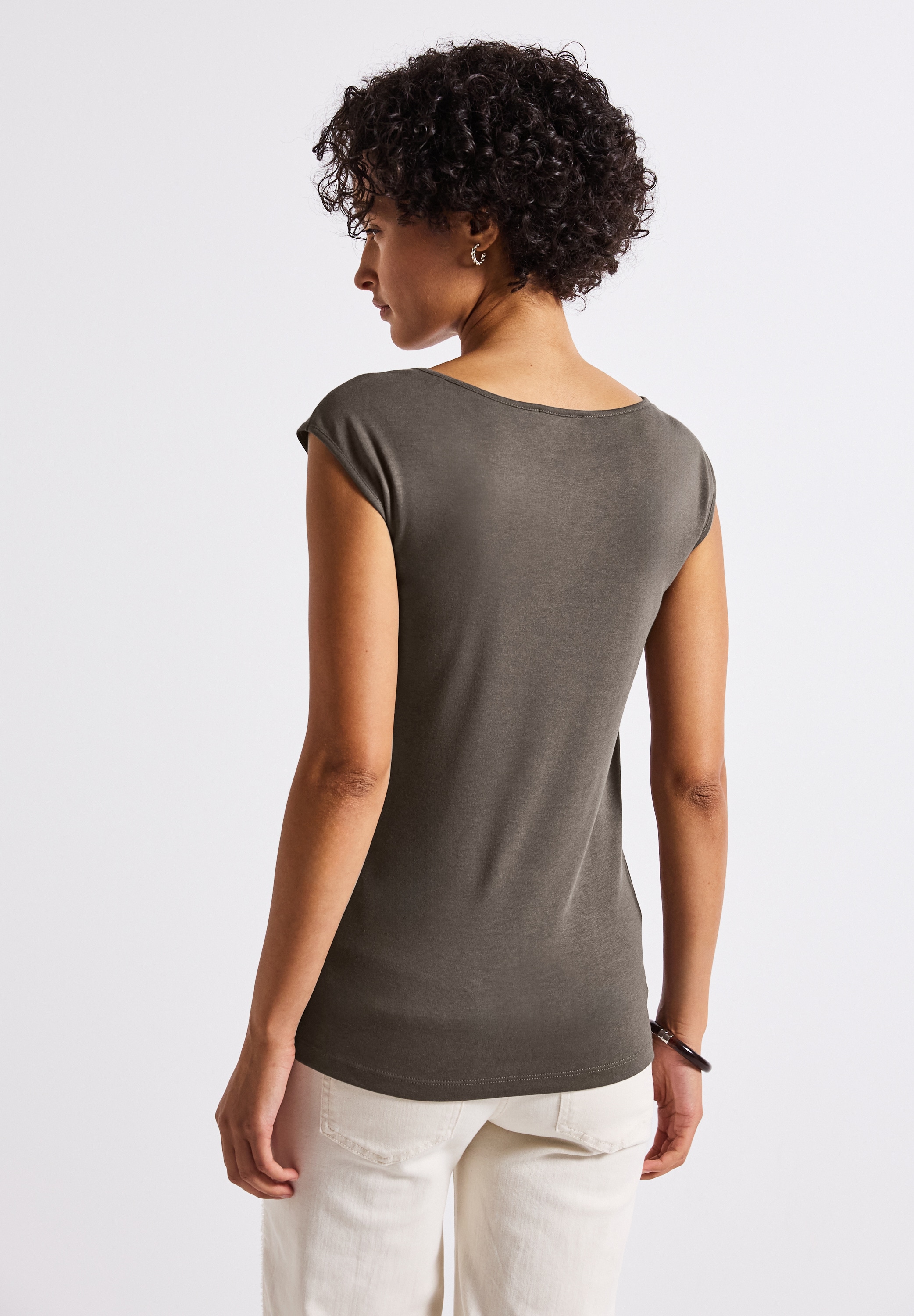 STREET ONE T-Shirt, im soften Baumwoll-Mix