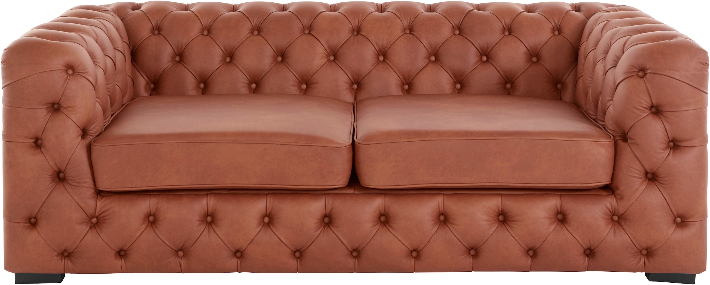 Guido Maria Kretschmer Home&Living Chesterfield-Sofa "Kalina", mit klassischer Chesterfield-Knopfheftung