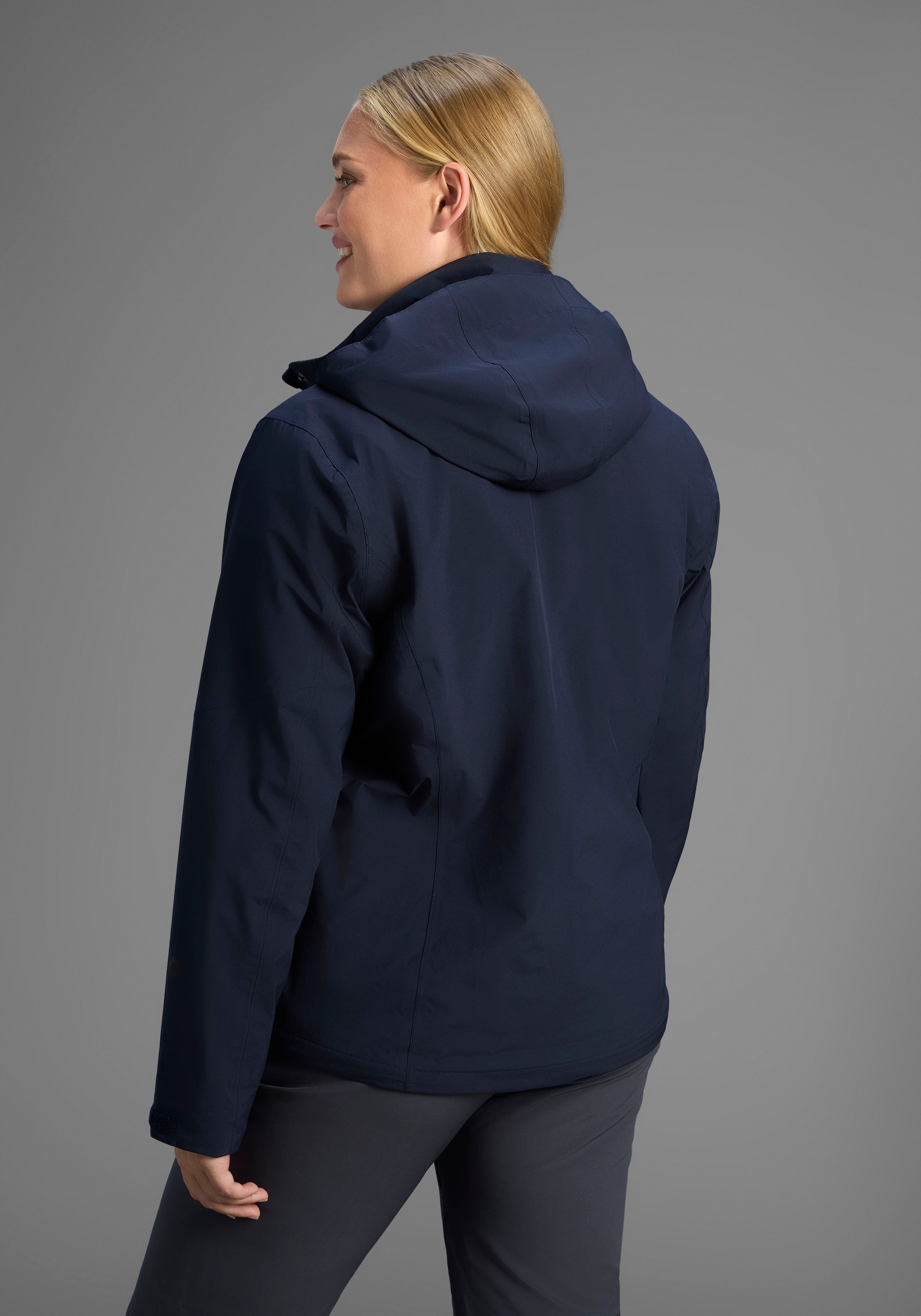 Maier Sports Allwetterjacke »DA-JACKE MTEX EL. METORTHERMREC W« Wasser- & Winddicht & Atmungsaktiv
