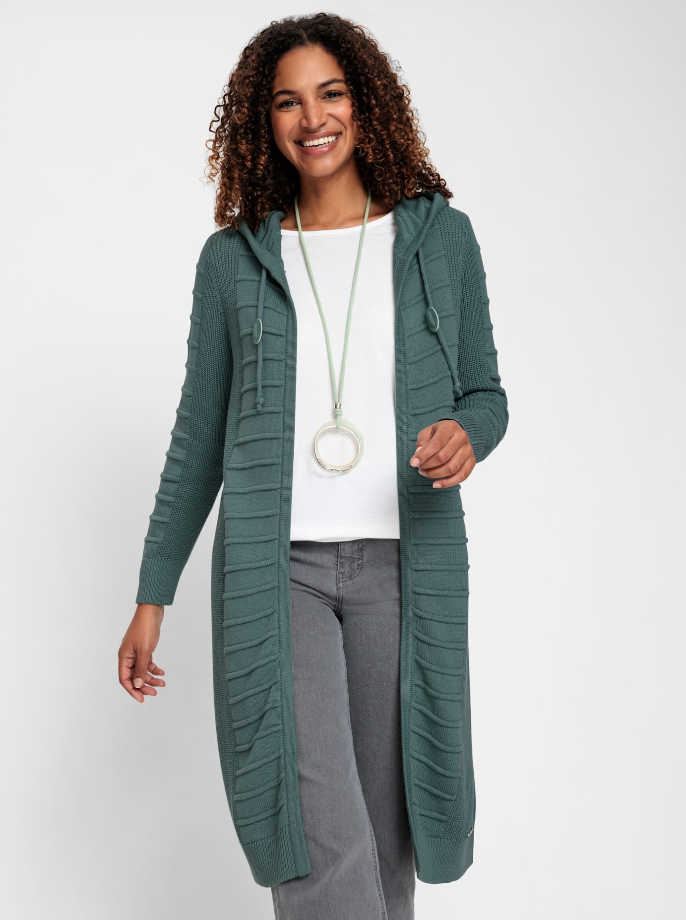 Casual Looks Longstrickjacke günstig online kaufen