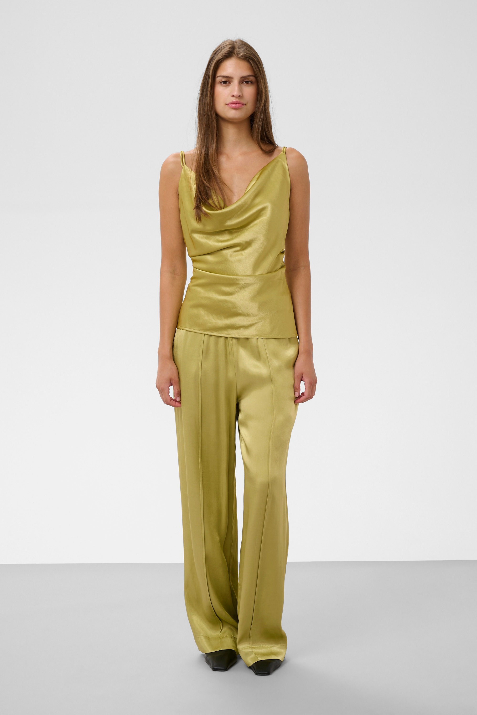 SOAKED IN LUXURY Kurzarmbluse »Damen Bluse kurzarm SLKavalla«