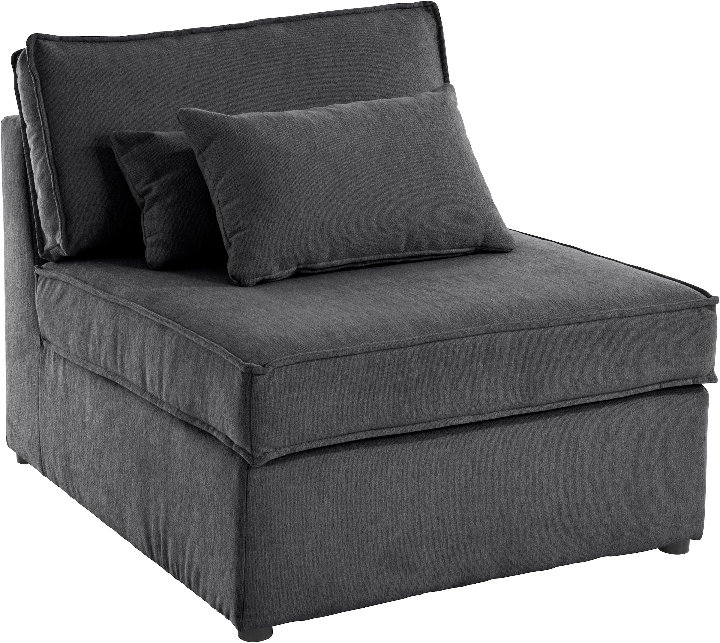 Sofa-Mittelelement »Florid«, als Teil eines Modulsofas, fester Sitzkomfort, auch in Cord
