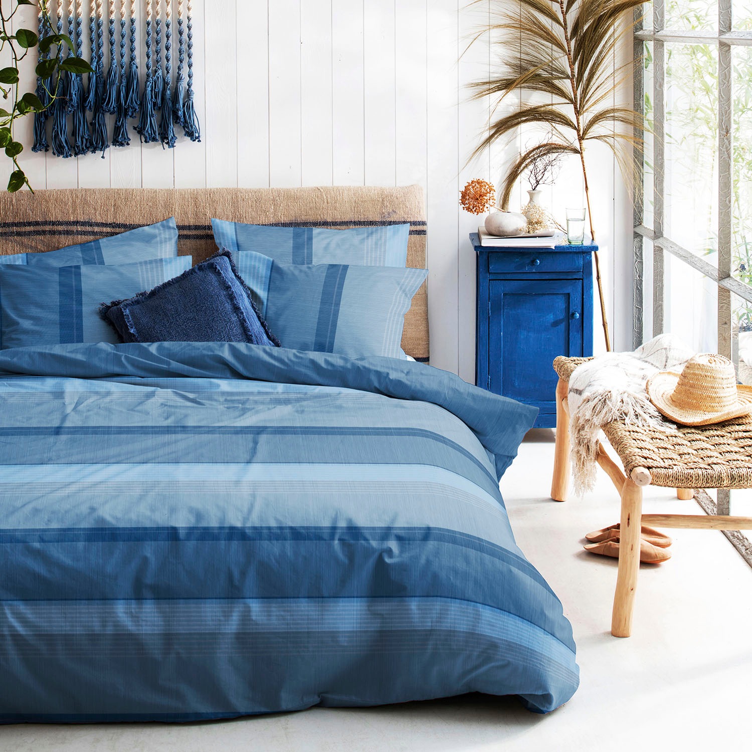 Cinderella Wendebettwäsche "Prato" 3 Stk. mit Streifen günstig online kaufen