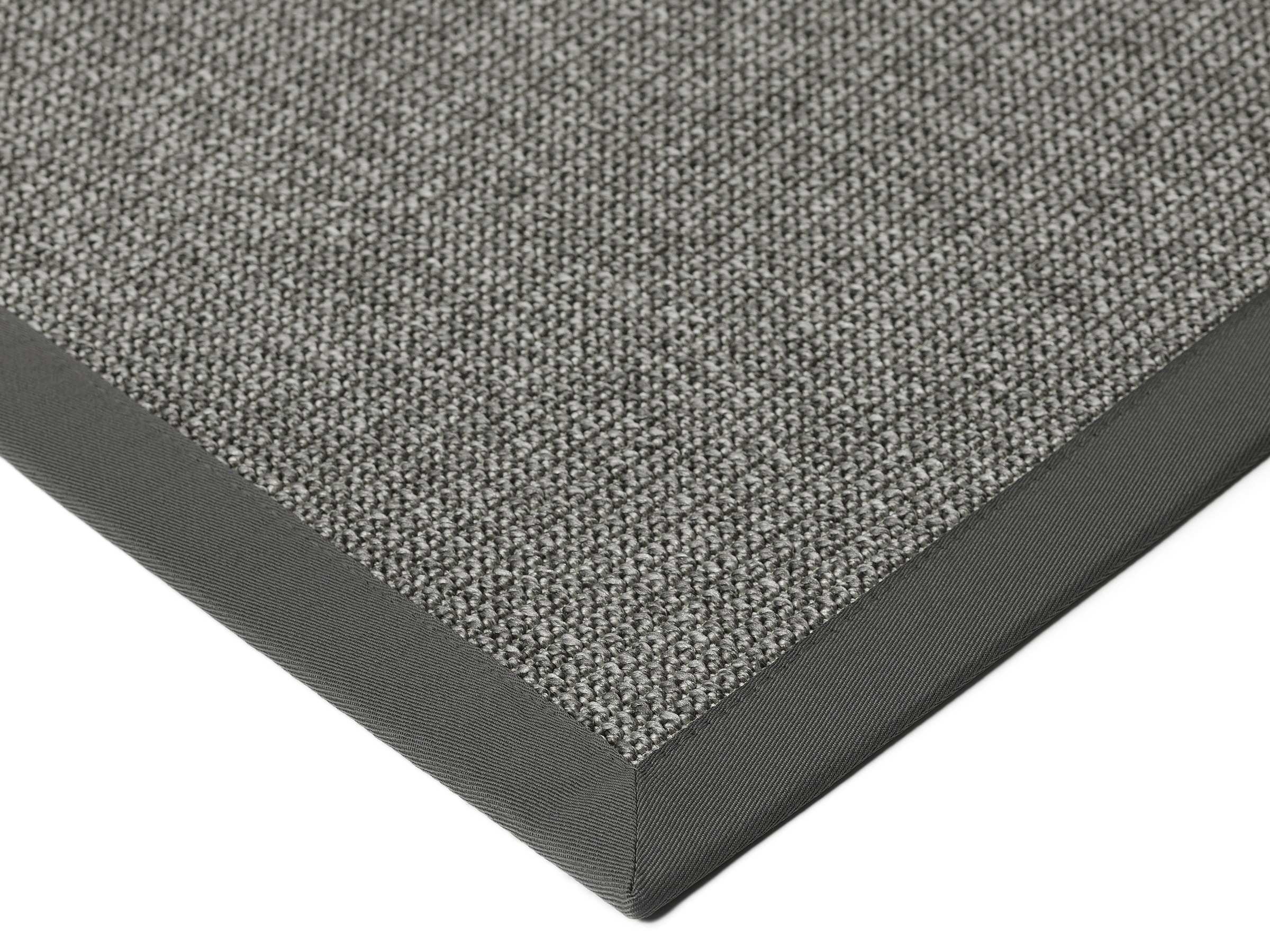 Dekowe Teppich »Basic S2 Twill« rechteckig 10 mm Höhe meliert, Sisaloptik, mit Bordüre, In- und Outdoor geeignet