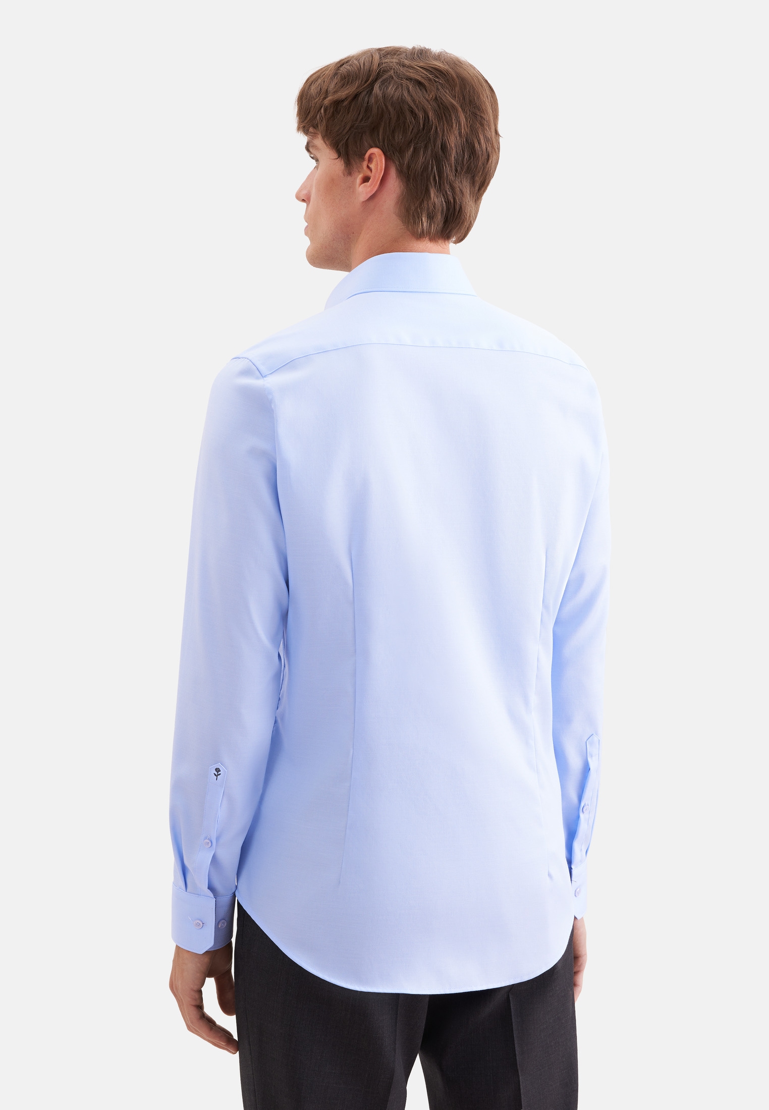 seidensticker Businesshemd »Schwarze Rose« Slim 1/1 Kentkragen Uni