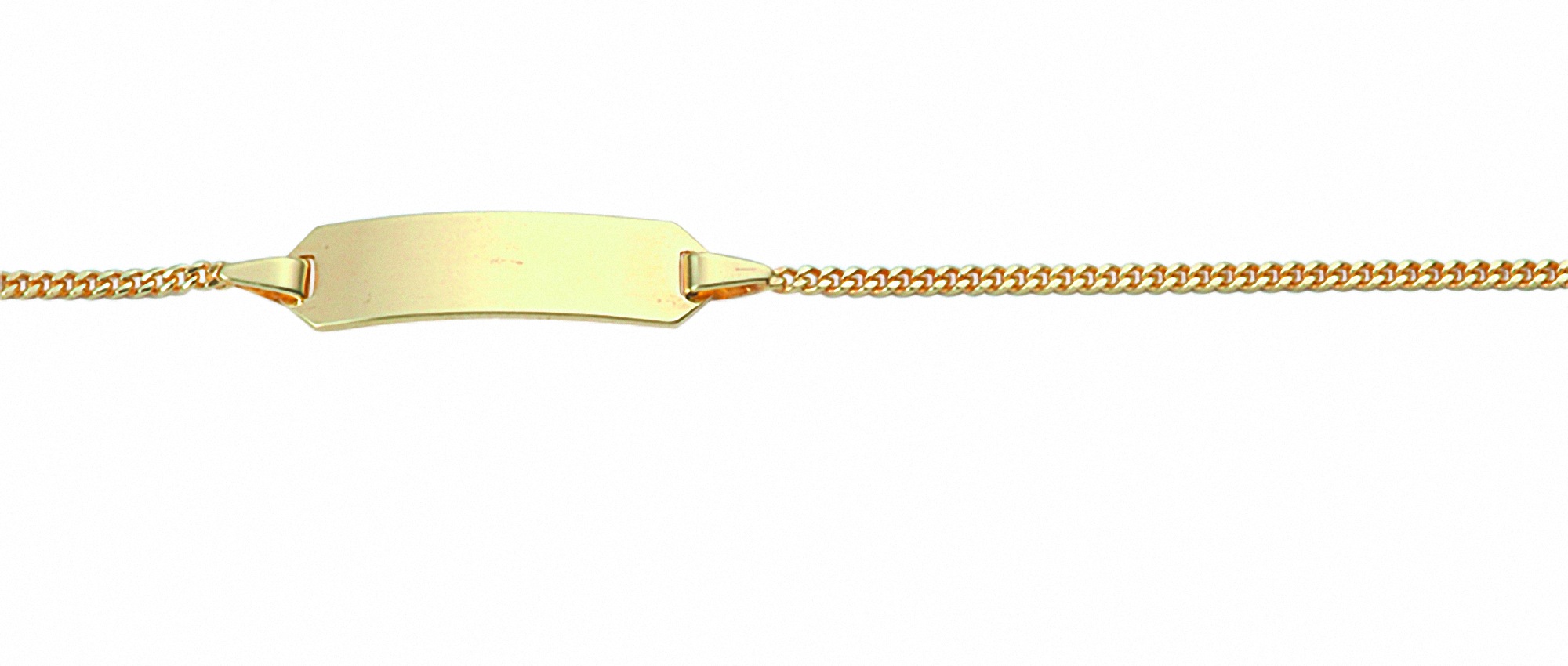 ADELIA ́S Damen ID Armband "14 cm ID - Armband 585 Gold ( 14K )", 14cm, Gold, gold, Gold, Armbänder, Goldarmband