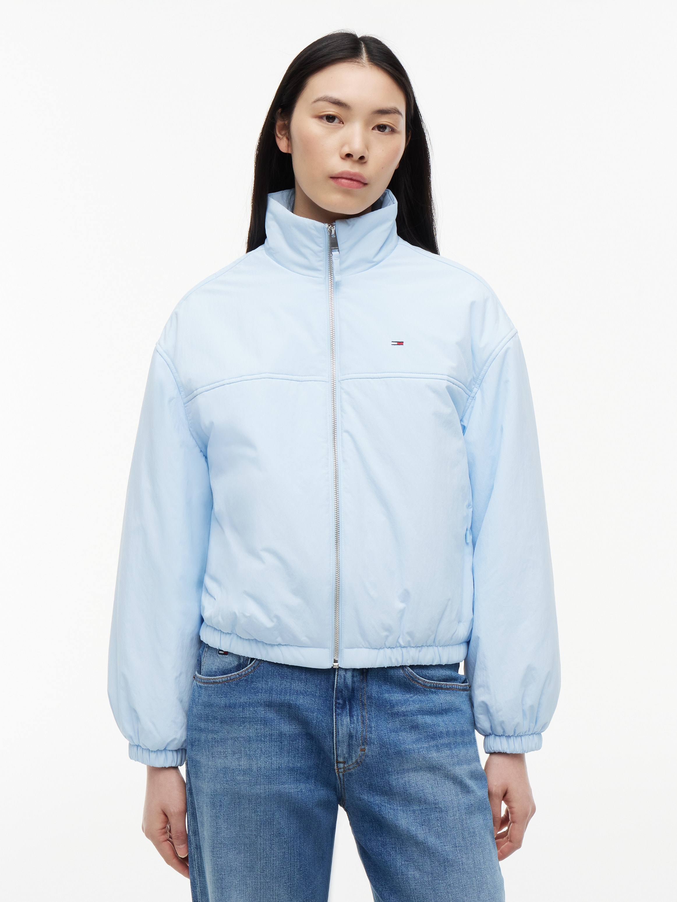 Tommy Jeans Blouson "TJW PADDED HIGH NECK JACKET" Kunstfaser