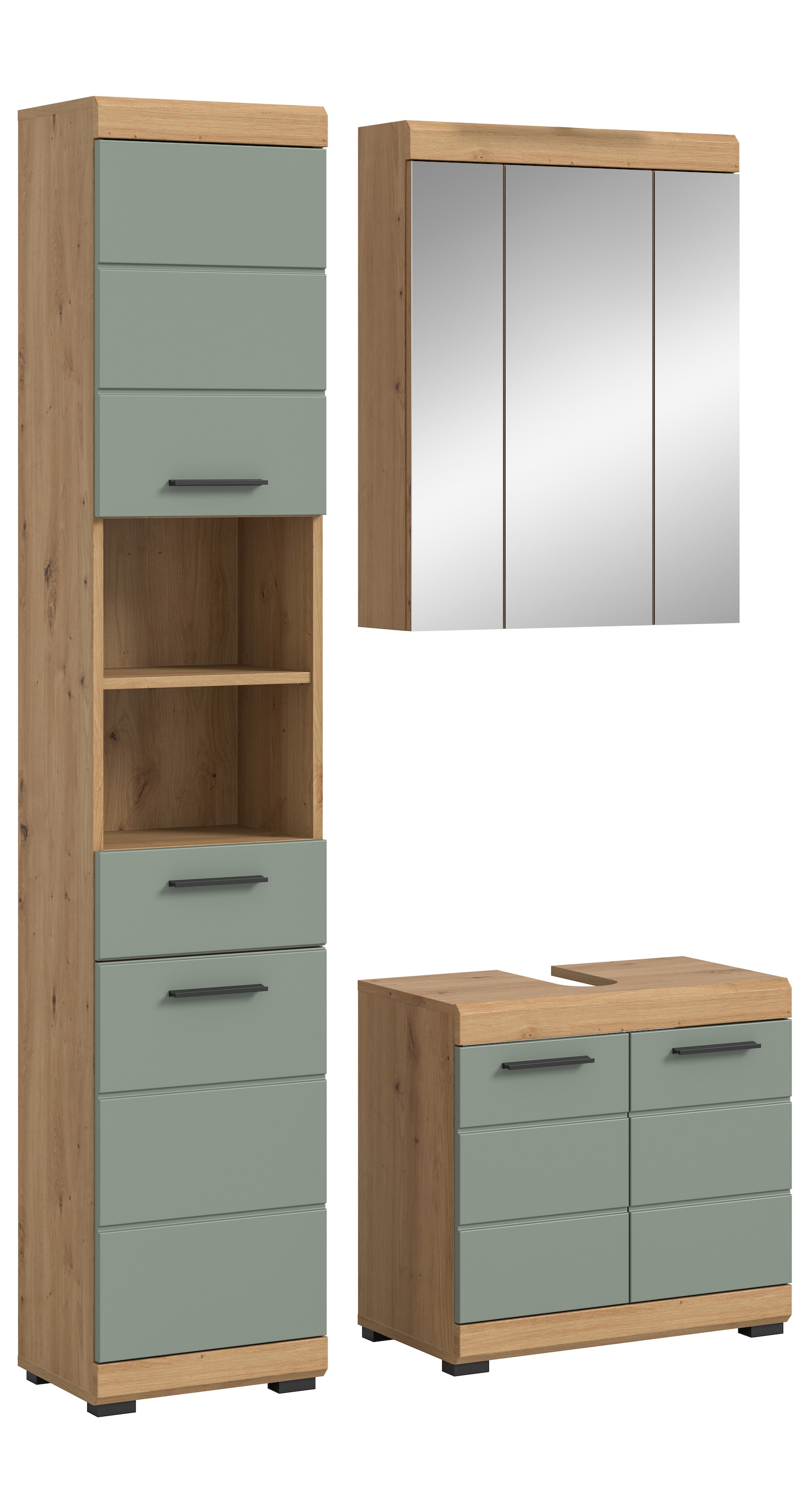 INOSIGN Badmöbel-Set "Siena, 3 teilig, bestehend aus:" Set, TOPSELLER, 3 St günstig online kaufen