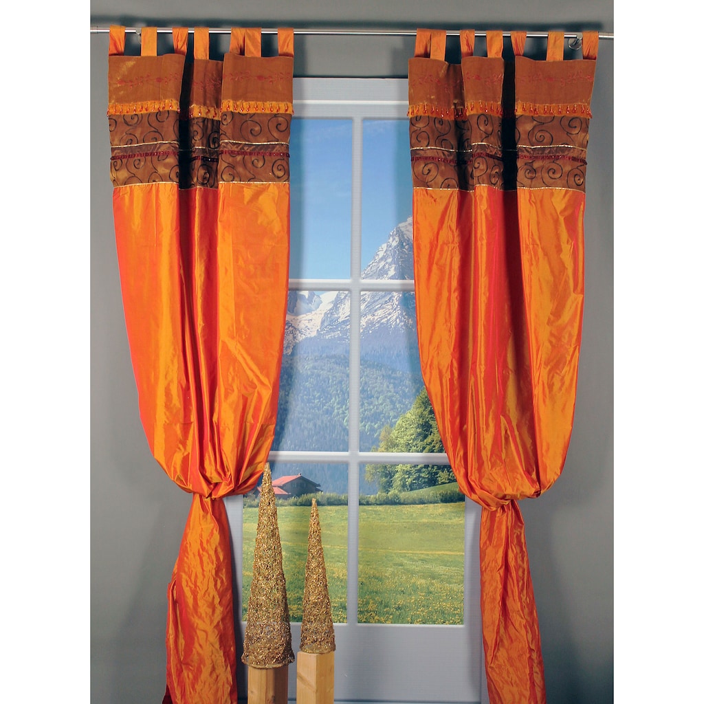 HOSSNER - ART OF HOME DECO Gardine »Oeschinensee«, (1 St.)