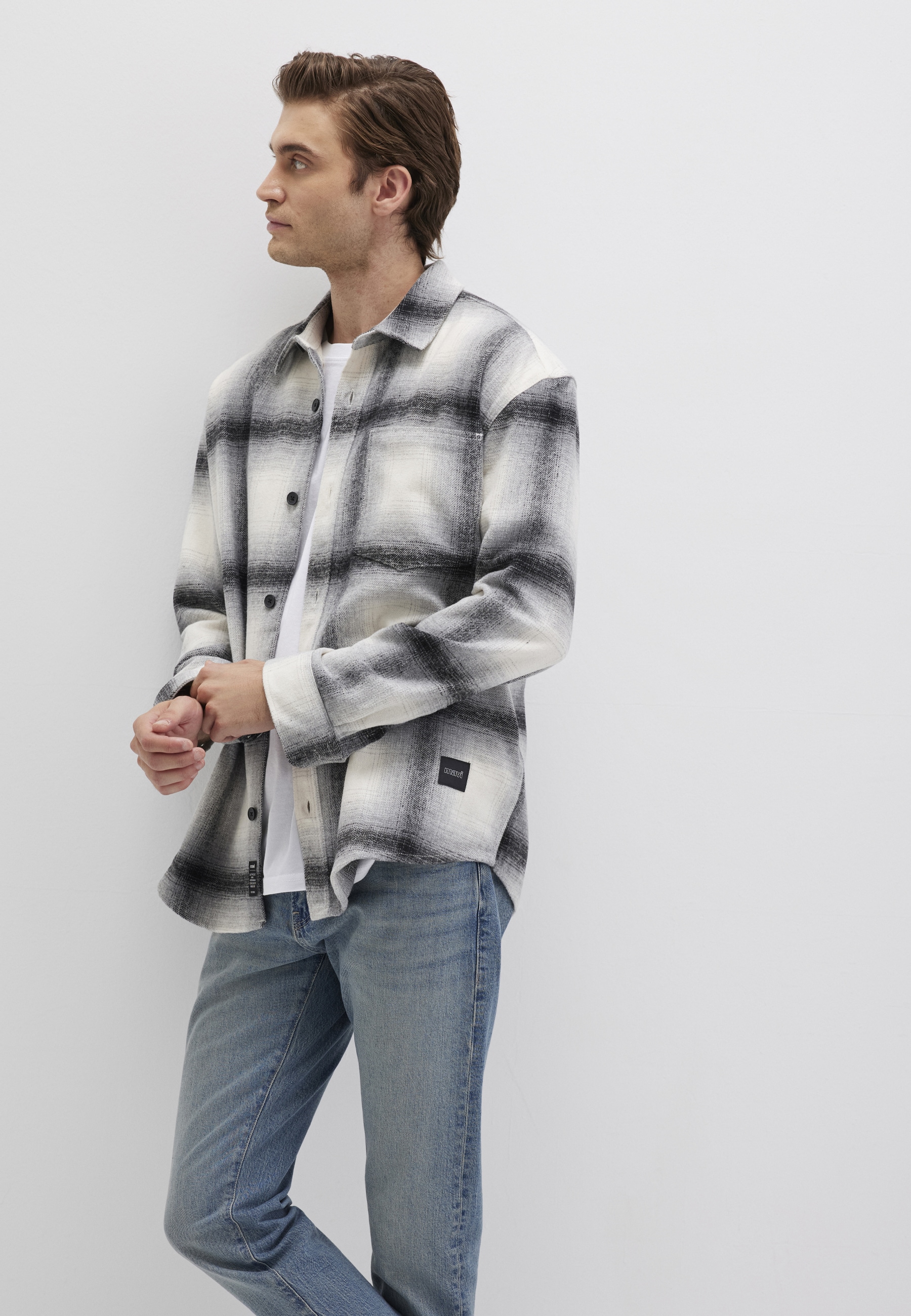 Mavi Langarmhemd »CHECK SHIRT«, Karo Overshirt