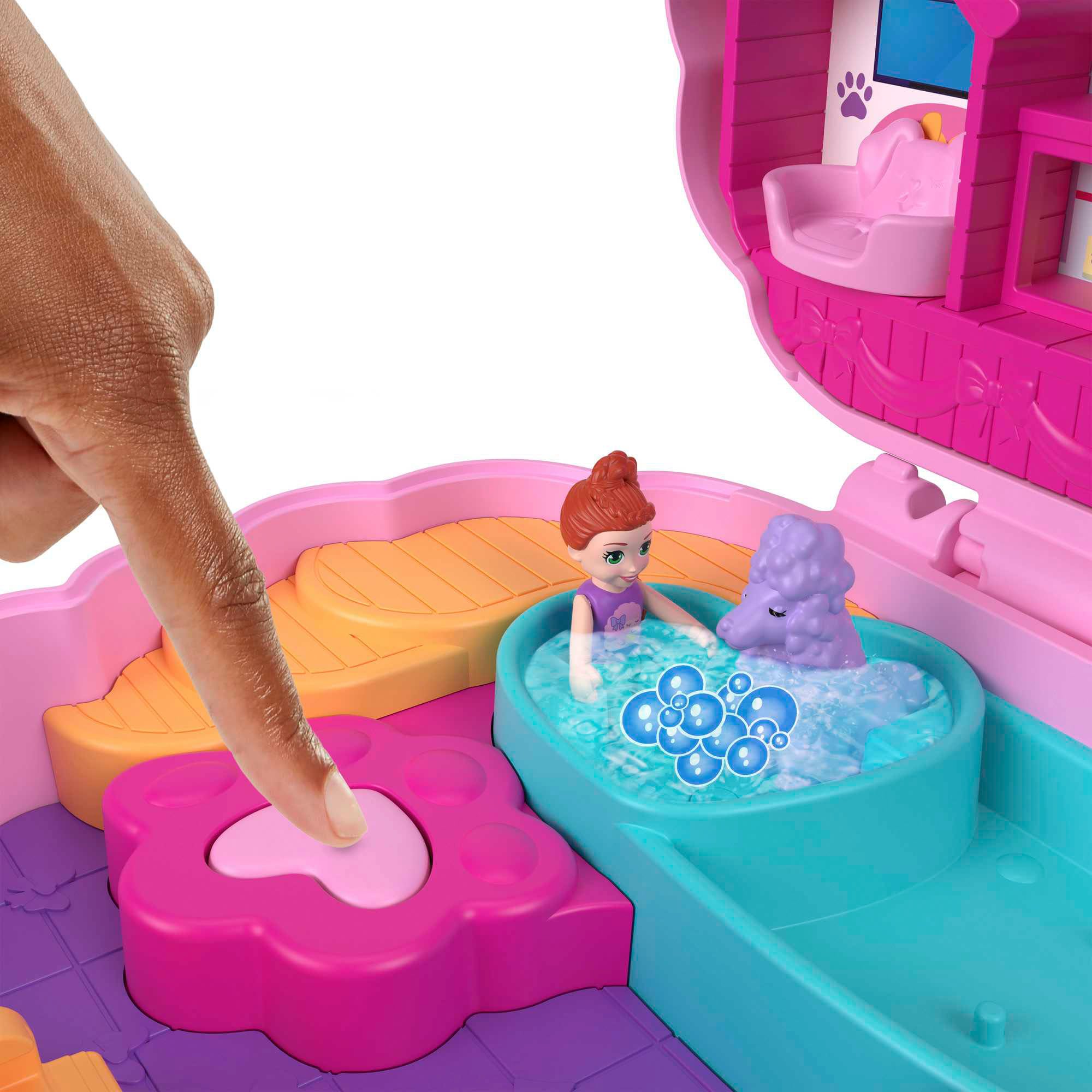 Polly Pocket Spielwelt »Stylischer Pudel Schatulle«