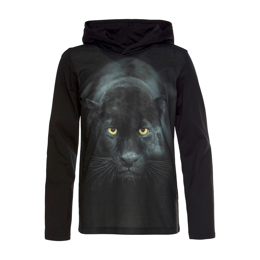 KIDSWORLD Kapuzenshirt »PANTHER«, Fotodruck